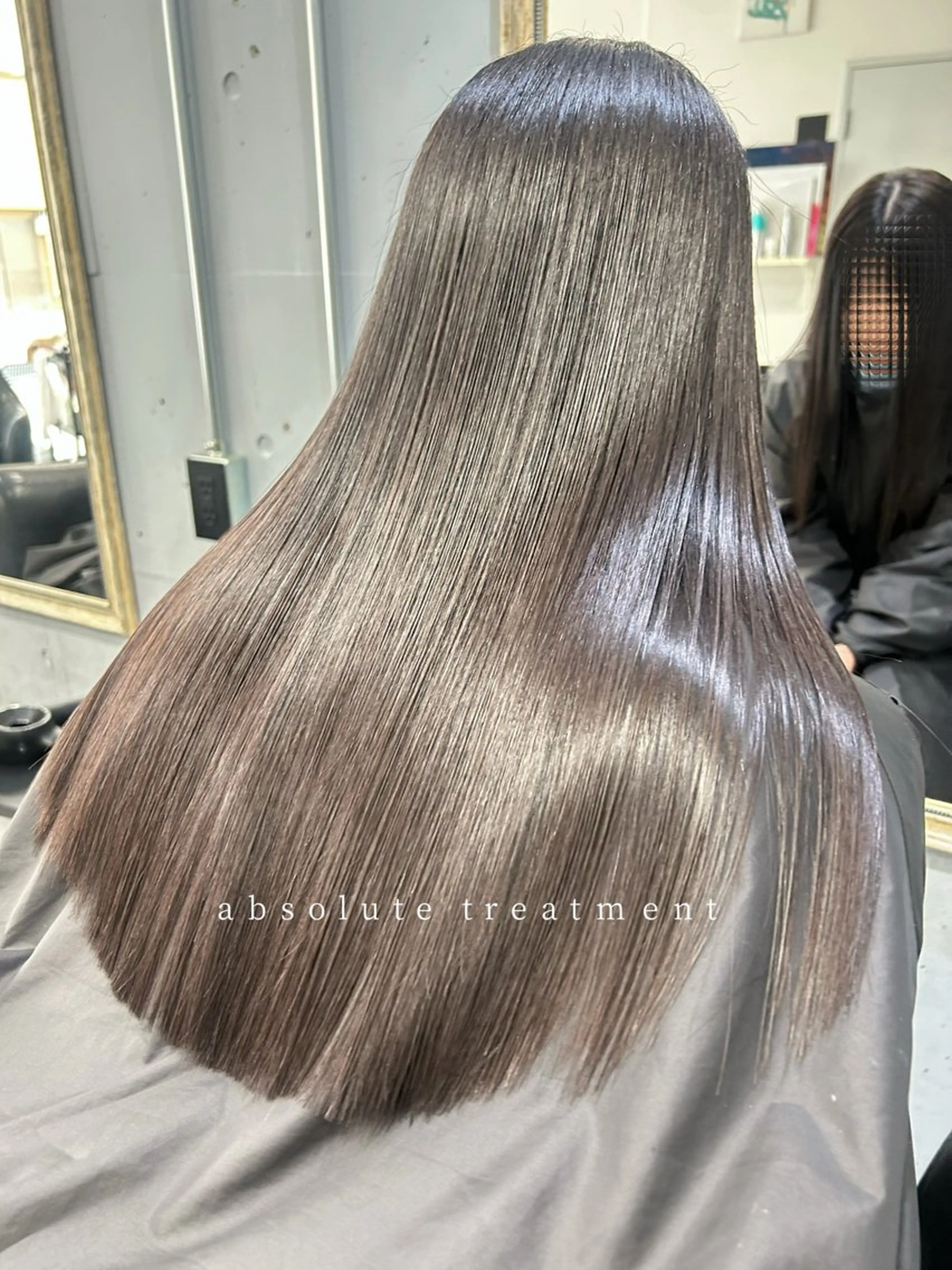 ロング トリートメント 🤍垢抜け♡透明感 カラーmoeka🤍のヘアスタイル