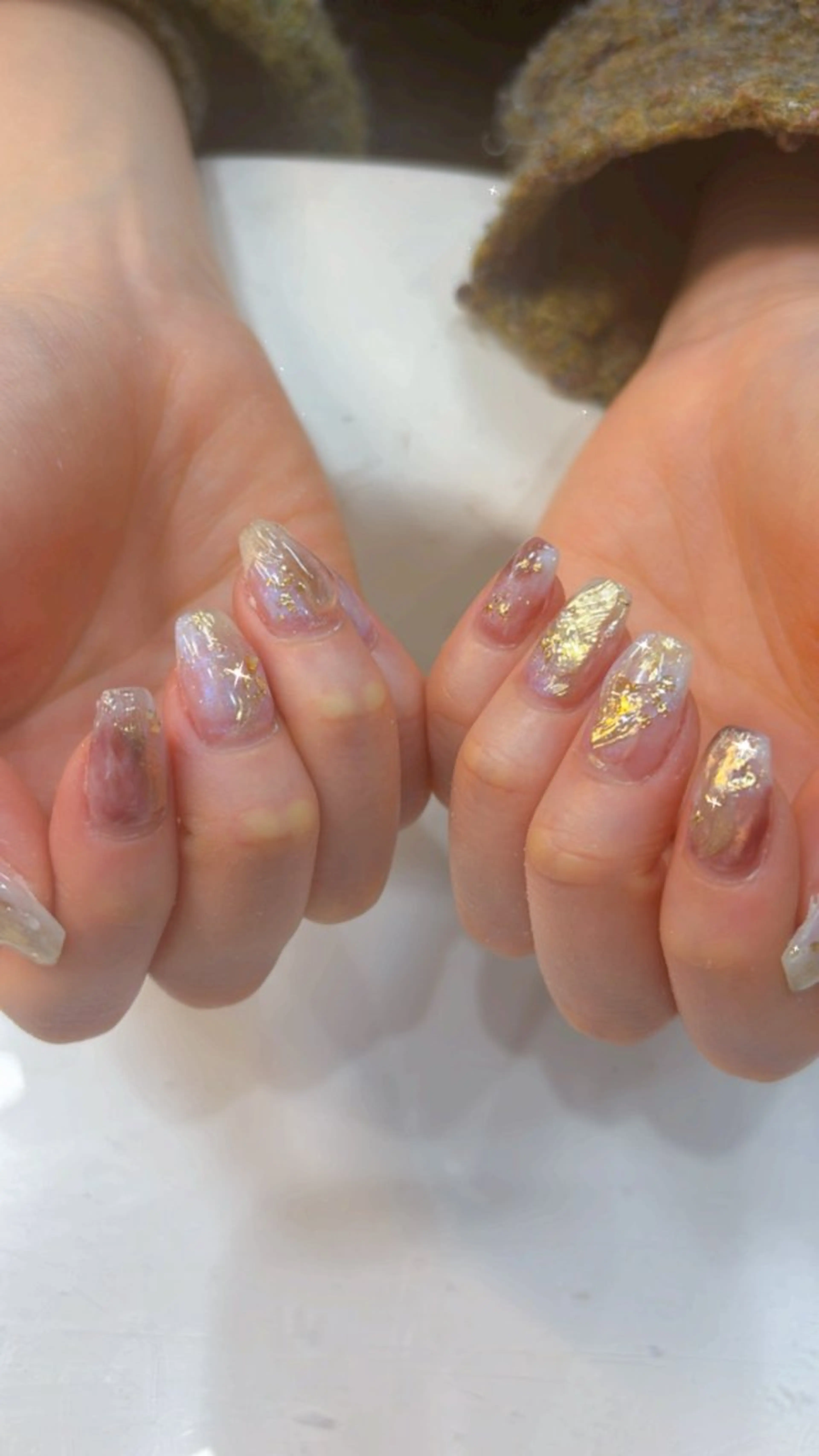 ネイル ハンドネイル 鶴橋wooone nail.rieのネイルデザイン