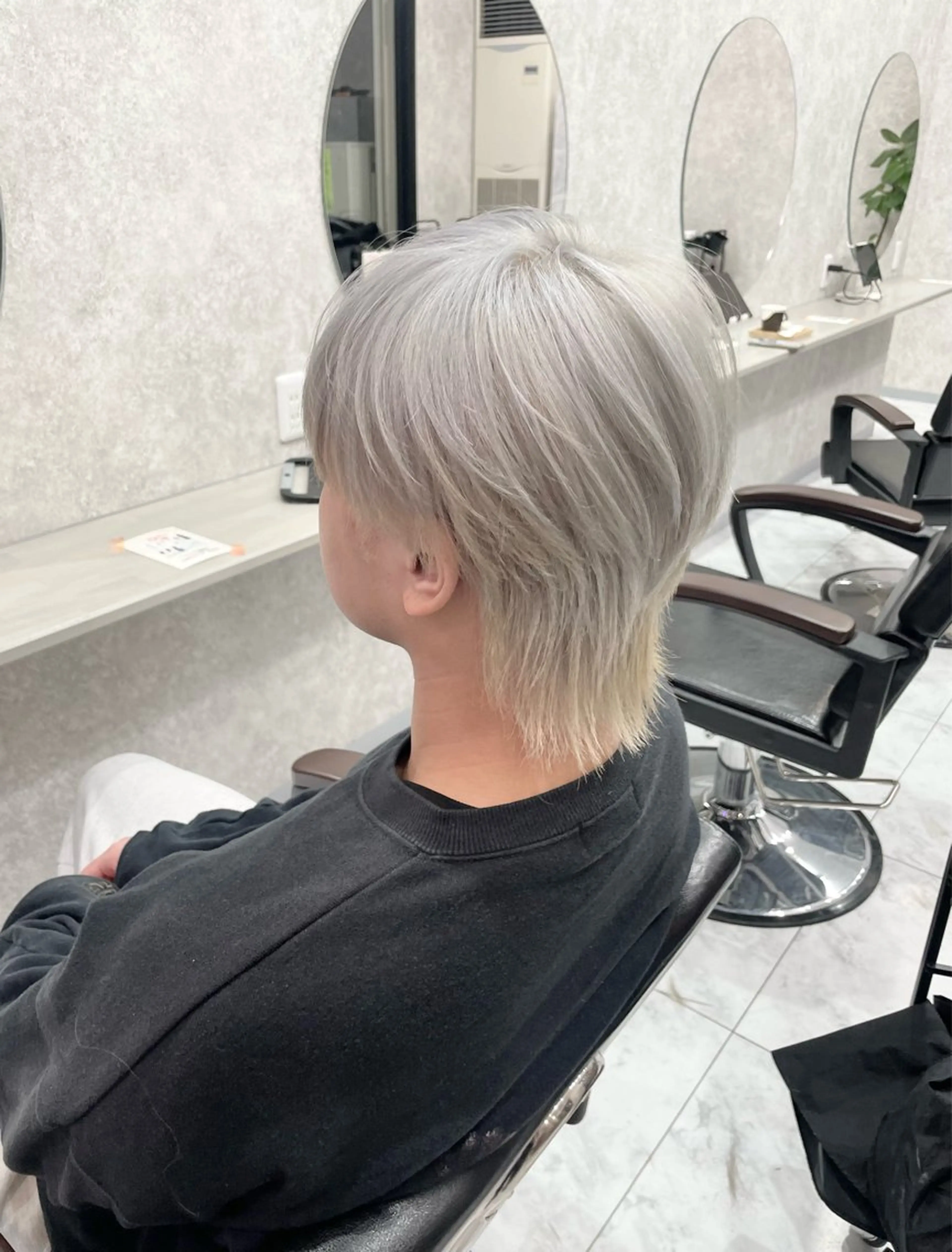 ショート 🦋ハイトーン🦋 石山 希理🦋のヘアスタイル