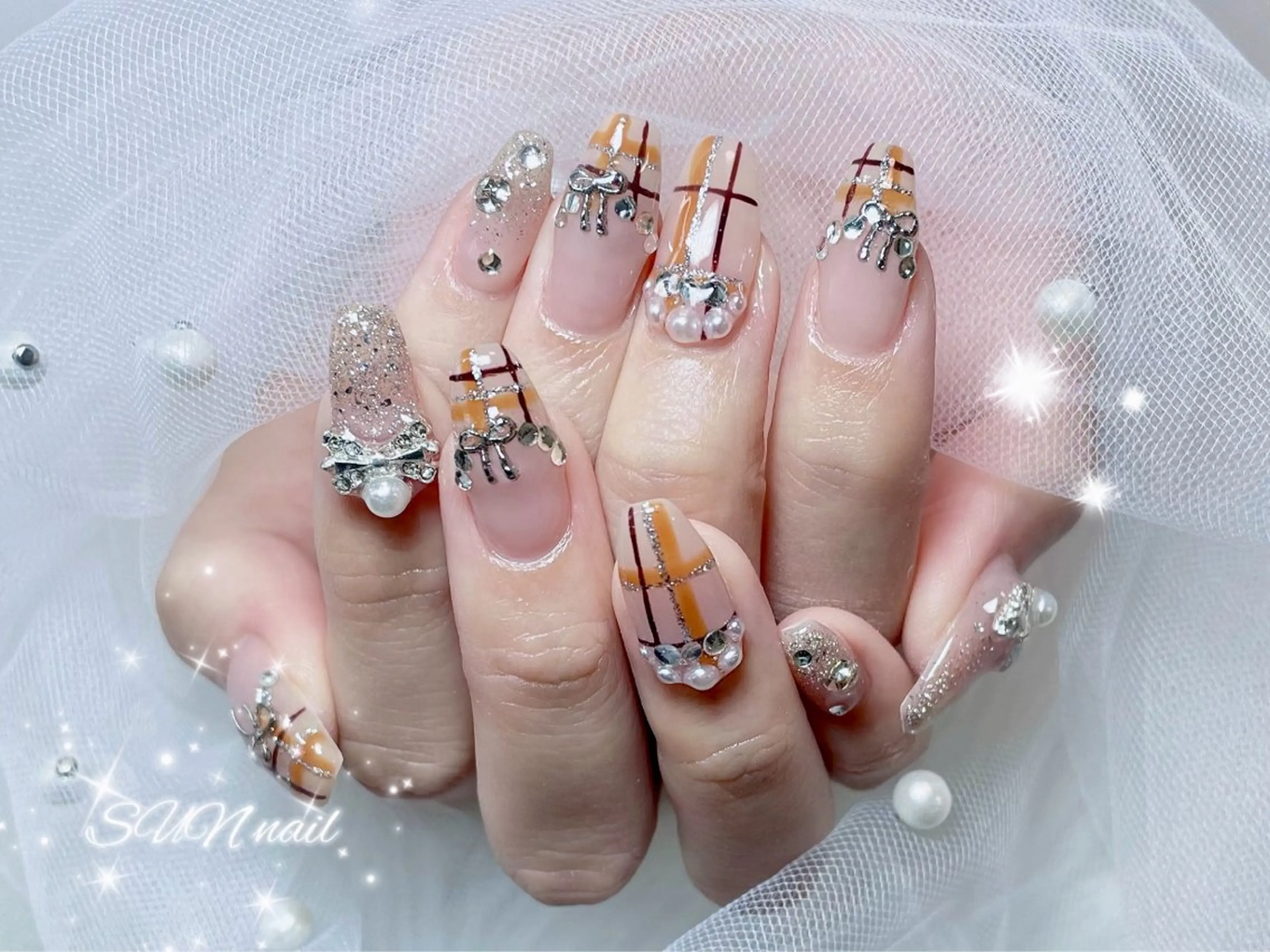 ネイル ハンドネイル ハンドケア SUN nail上本町のネイルデザイン