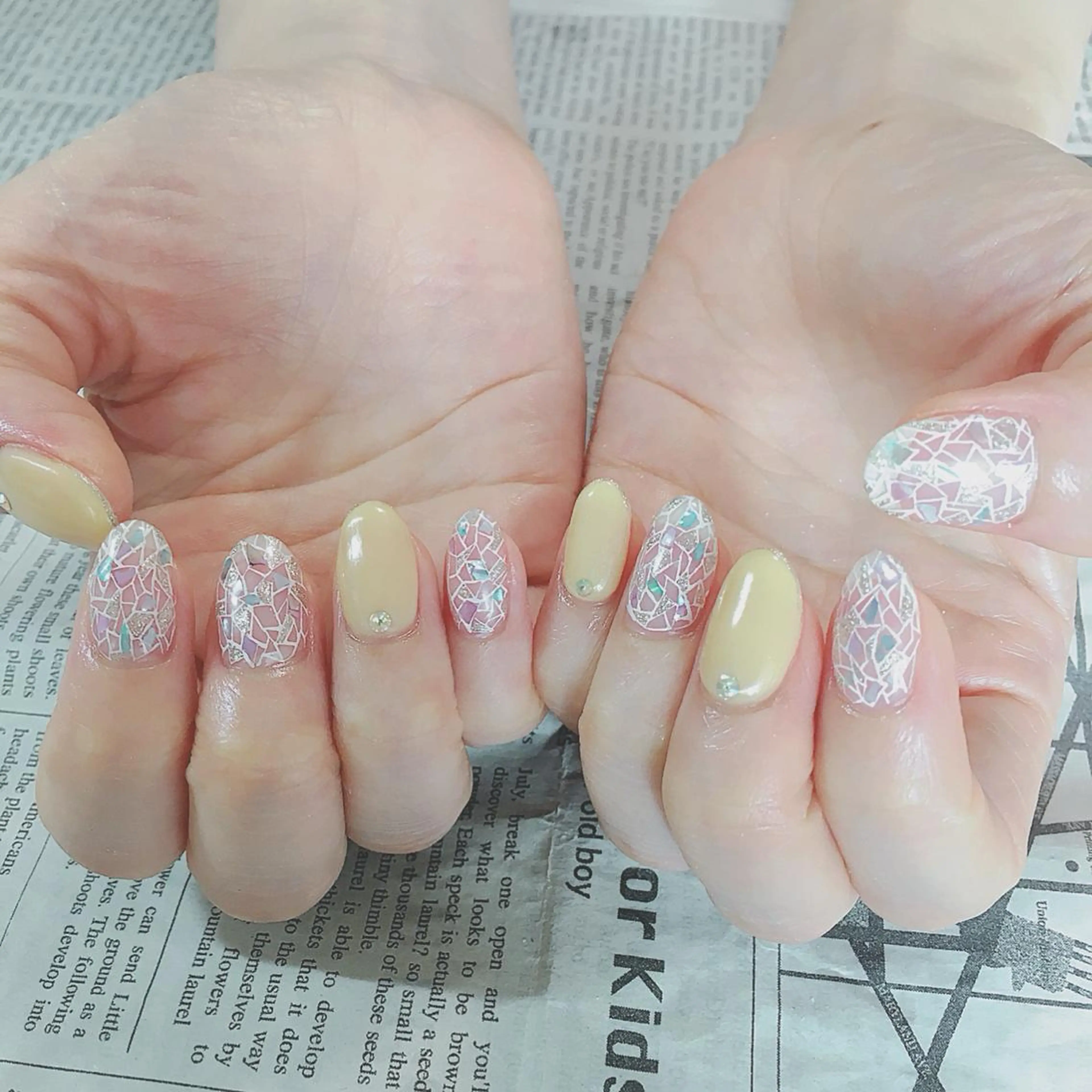 ネイル ハンドネイル ハンドケア 森山 舞のネイルデザイン