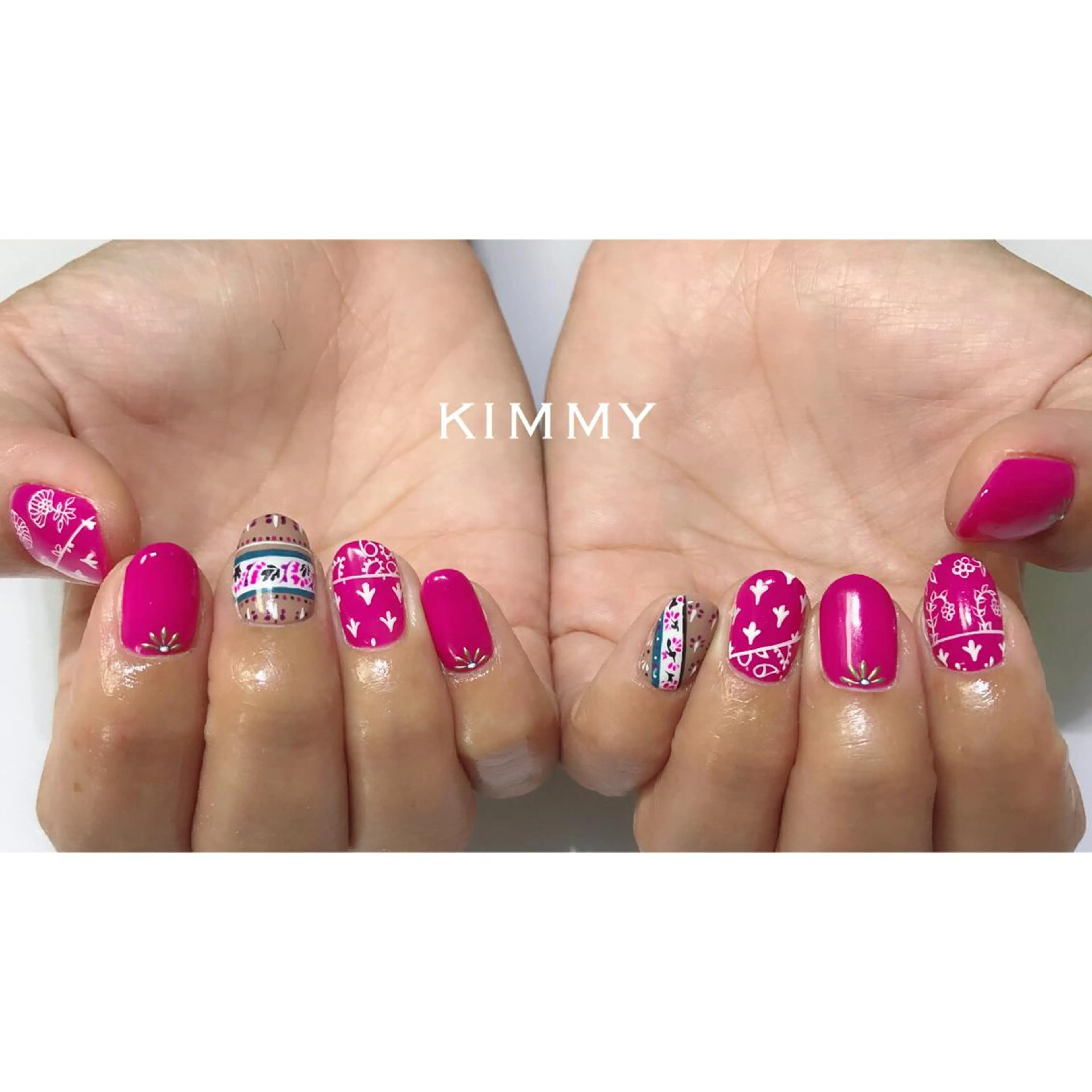 ネイル ハンドネイル kimmy nailsのネイルデザイン