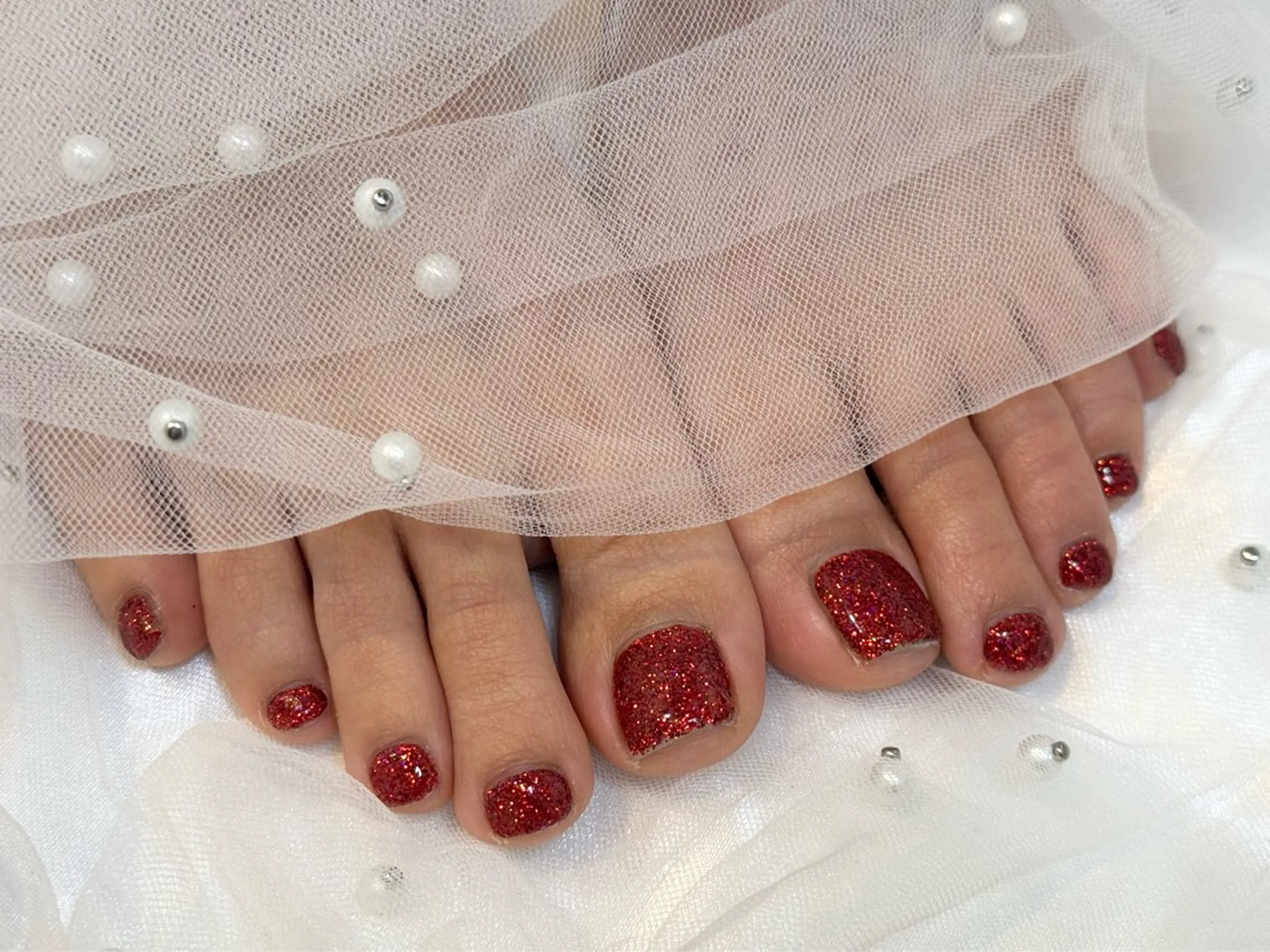 ネイル フットネイル ワンカラーネイル sudo ⭐︎のネイルデザイン