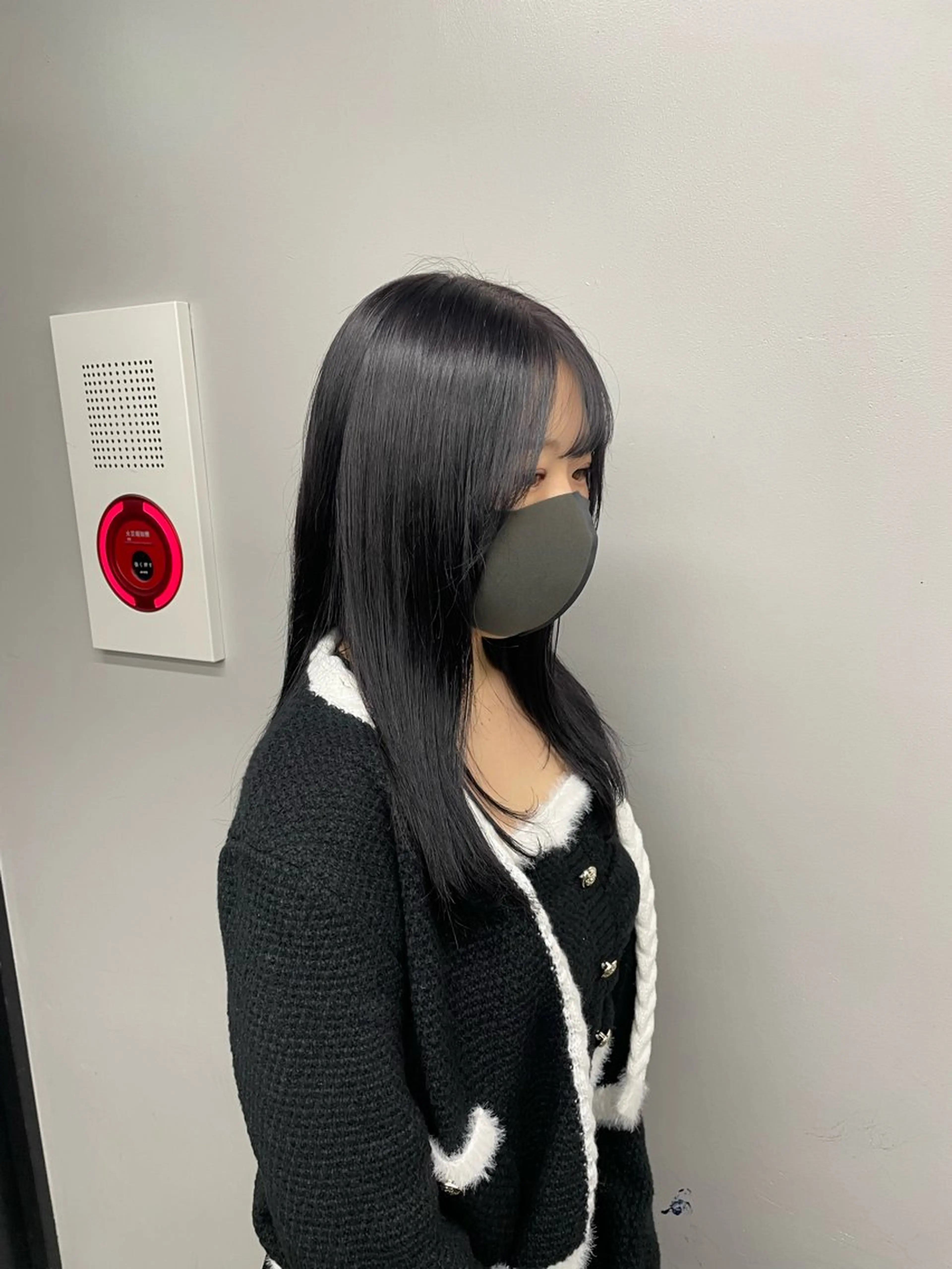 ミディアム カラー トリートメント 新宿/透明感カラー/ 髪質改善/桜良のヘアスタイル