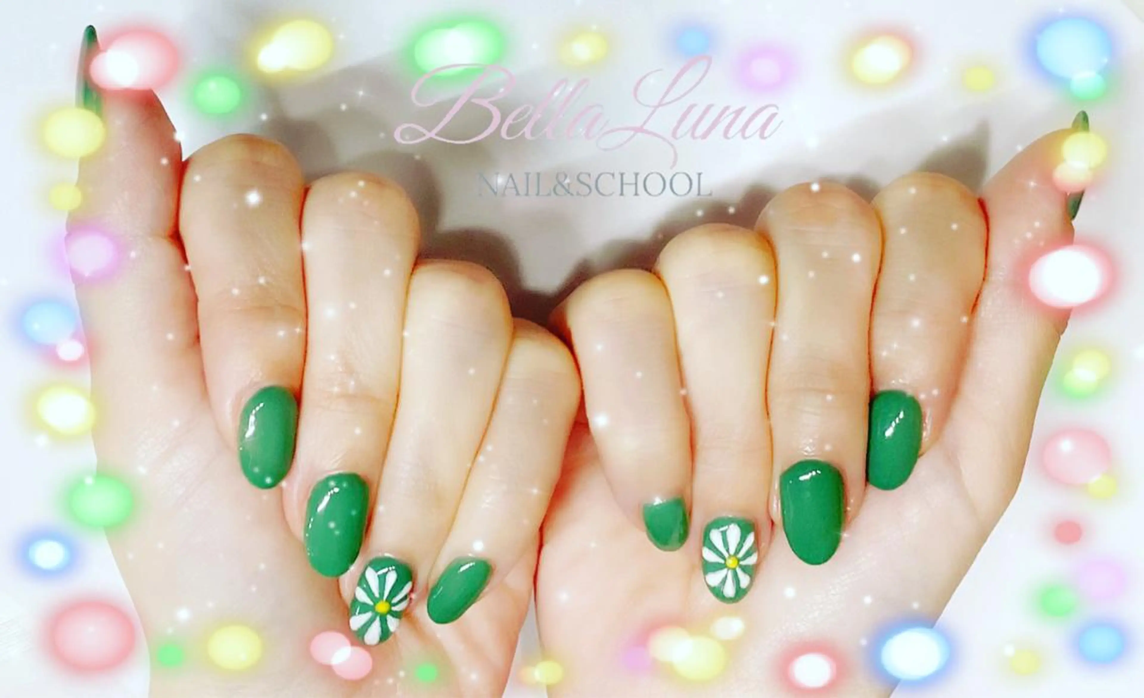 ネイル アートネイル フラワーネイル ワンカラーネイル ぷっくりネイル AlohaKapi Kazueのネイルデザイン