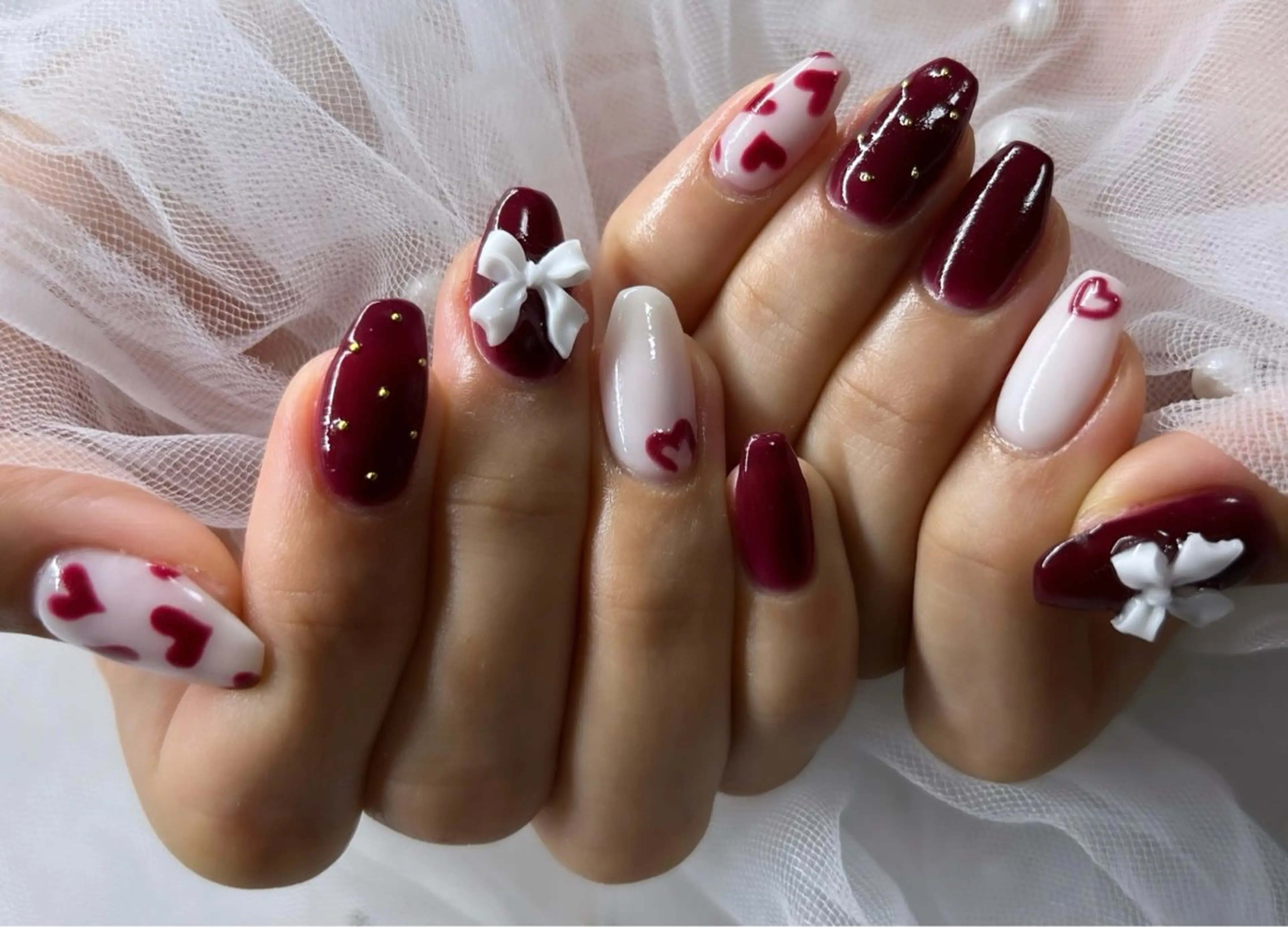 ネイル ハンドネイル Minako 【Charmant】のネイルデザイン