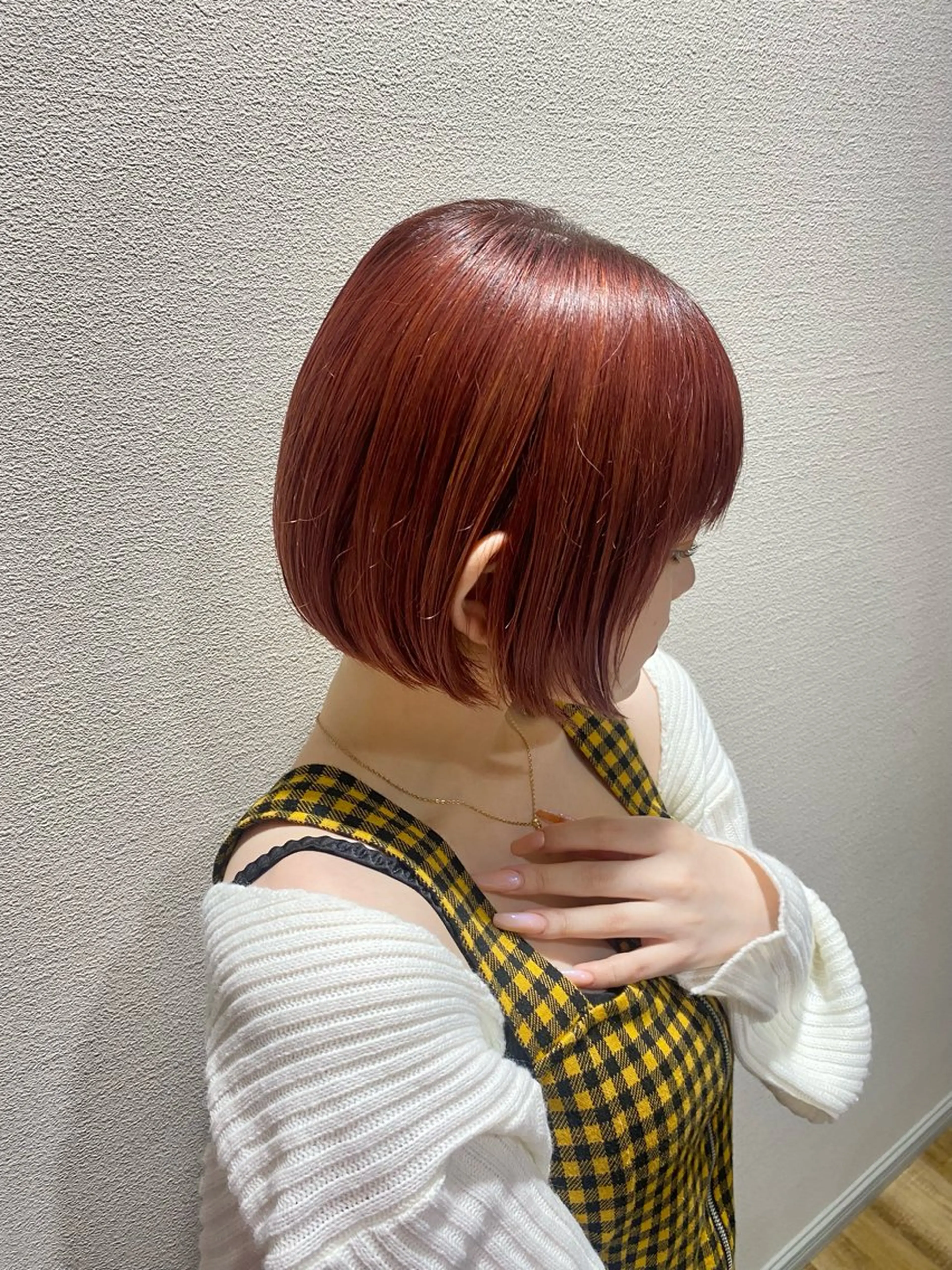 ショート カラー 切りっぱなしボブ ショートボブ ボブ ショートヘア 似合わせレイヤー/ Wカラー🧸こころのヘアスタイル