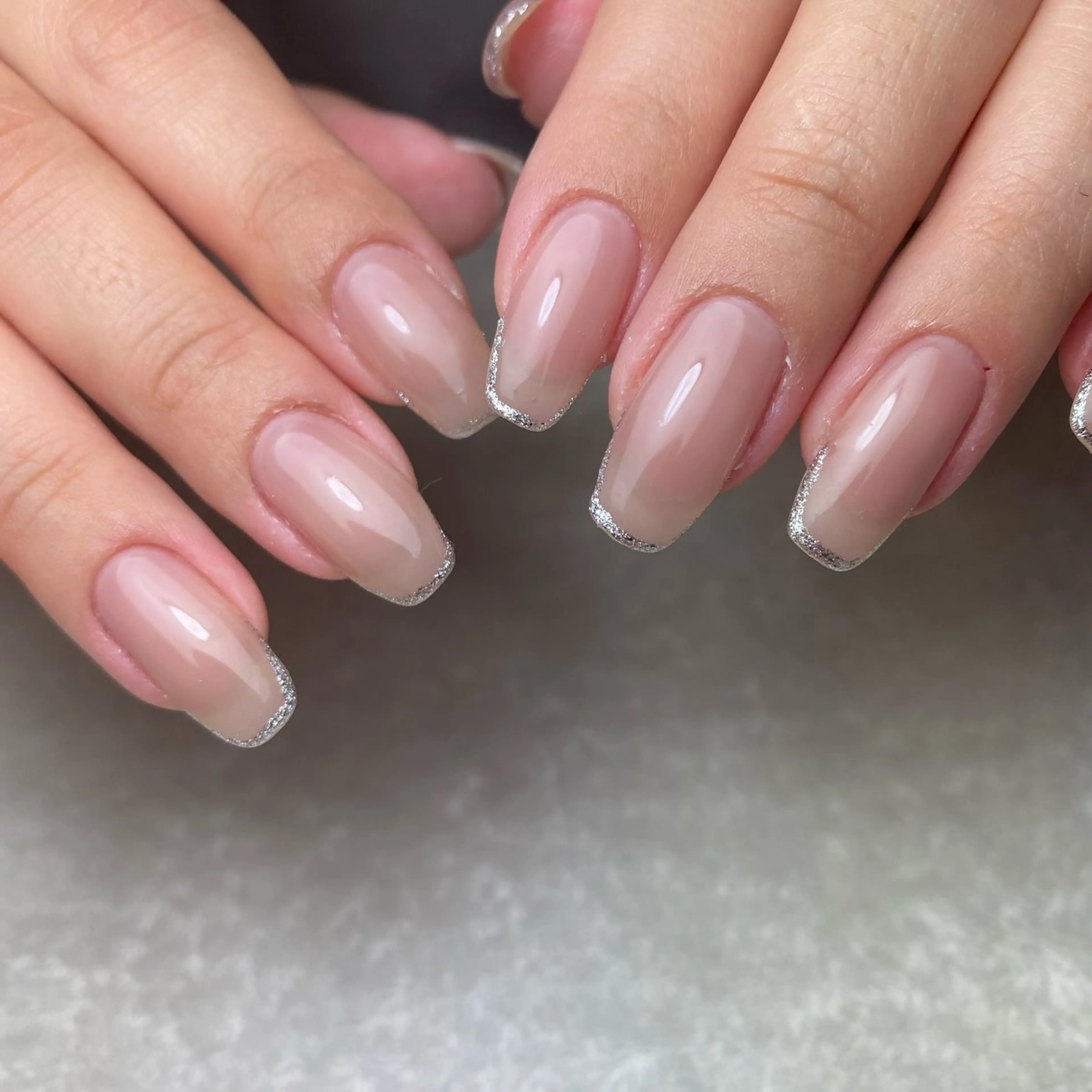 ネイル フレンチネイル オフィスネイル シンプルネイル COCO+所属・COCO +のエステ・リラクイメージ