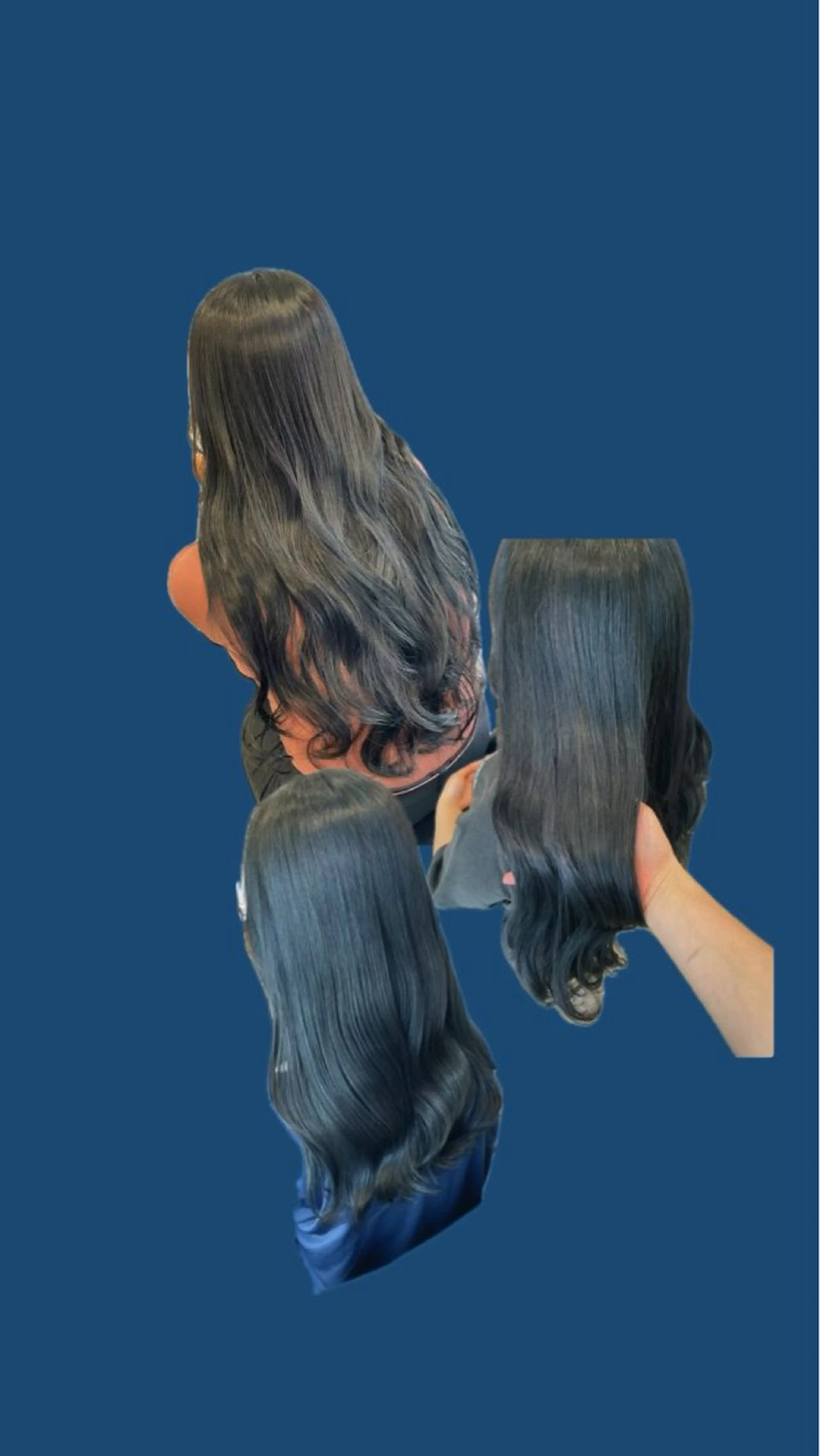 【カット不要な方】リペアカラー+シャンプーブロー💙💙の写真