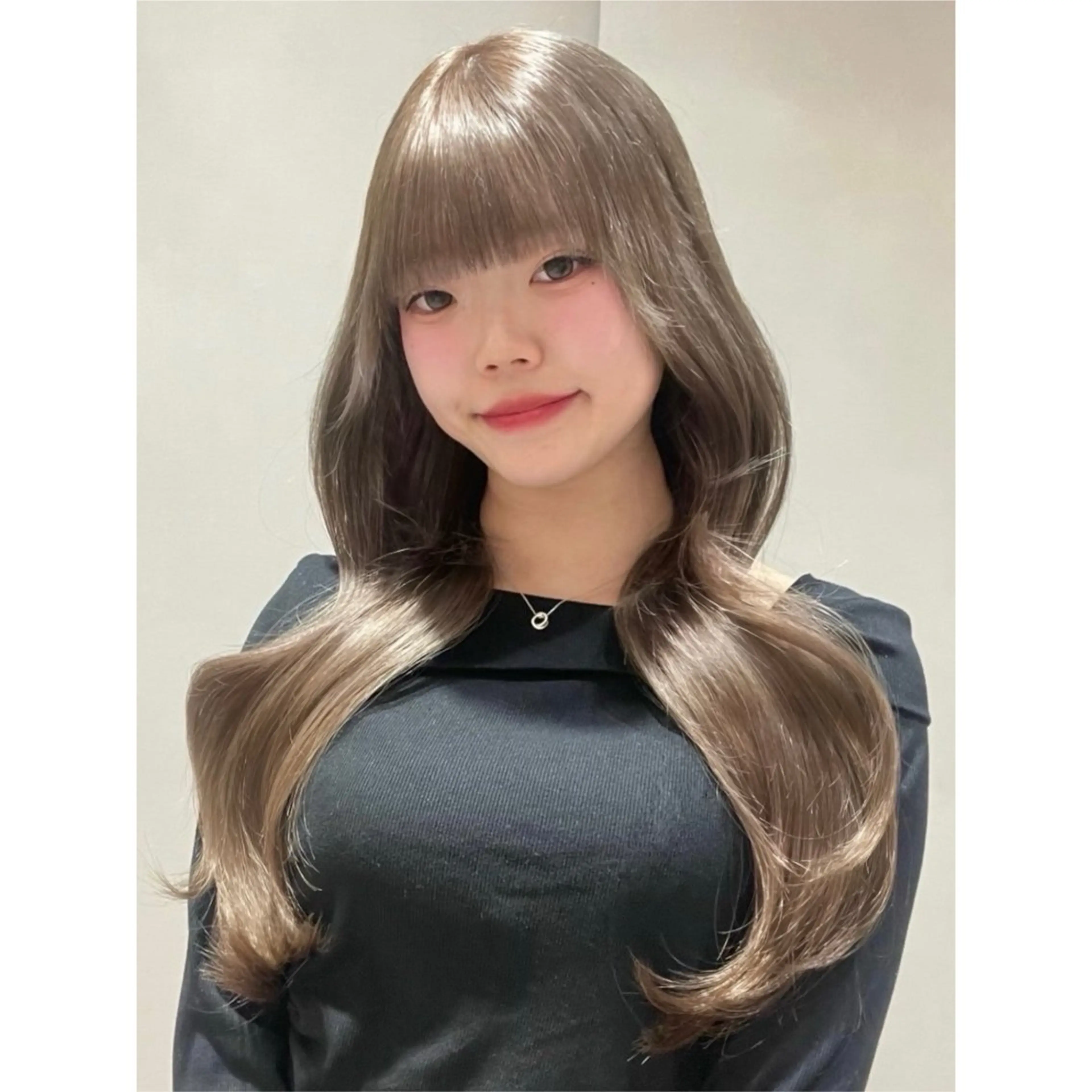 ロング カラー ヘアカラー トリートメント レイヤー/艶カラー/ Natsuho💞のヘアスタイル