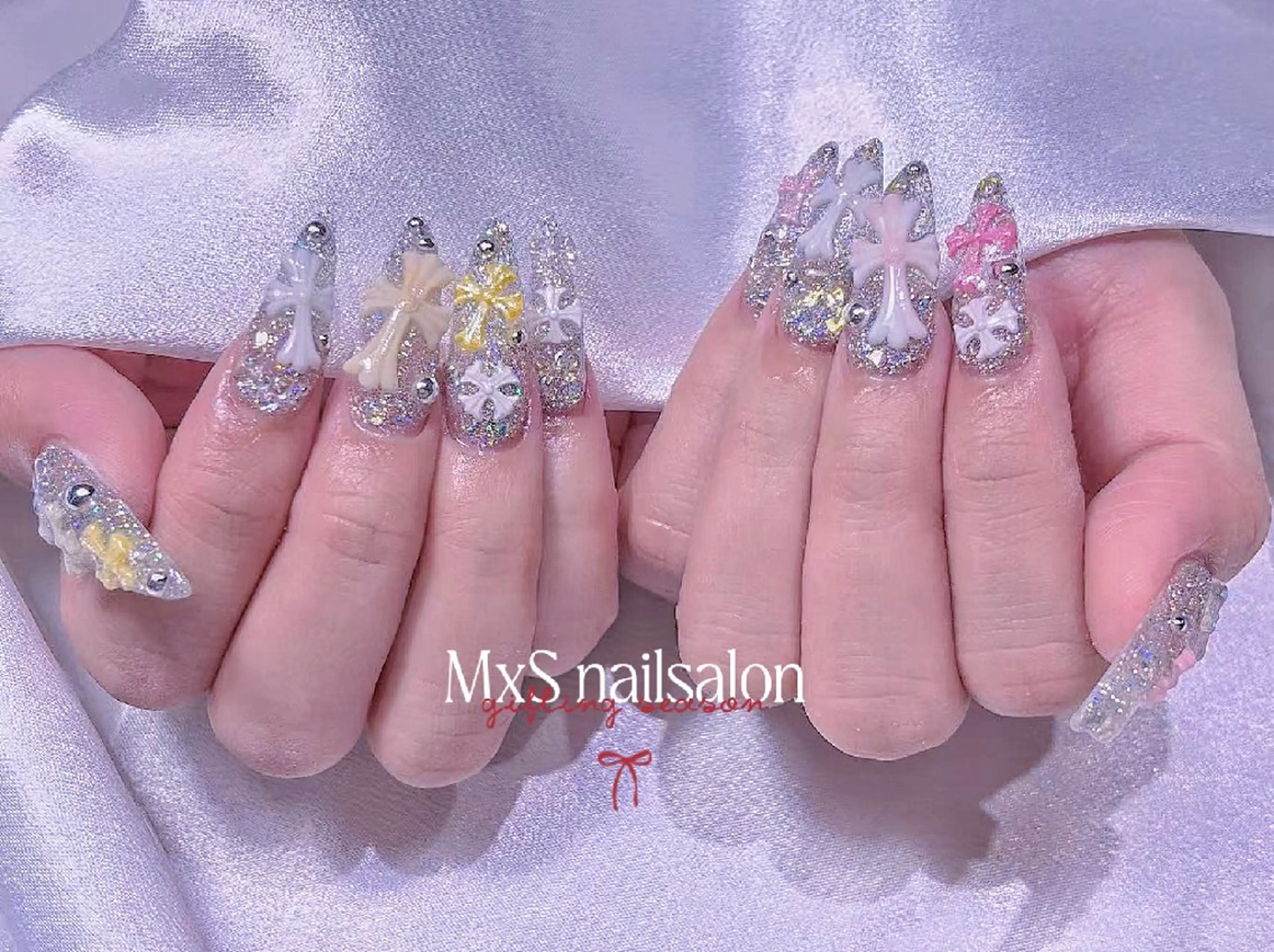 ネイル ハンドネイル ハンドケア MxS リィリィのネイルデザイン