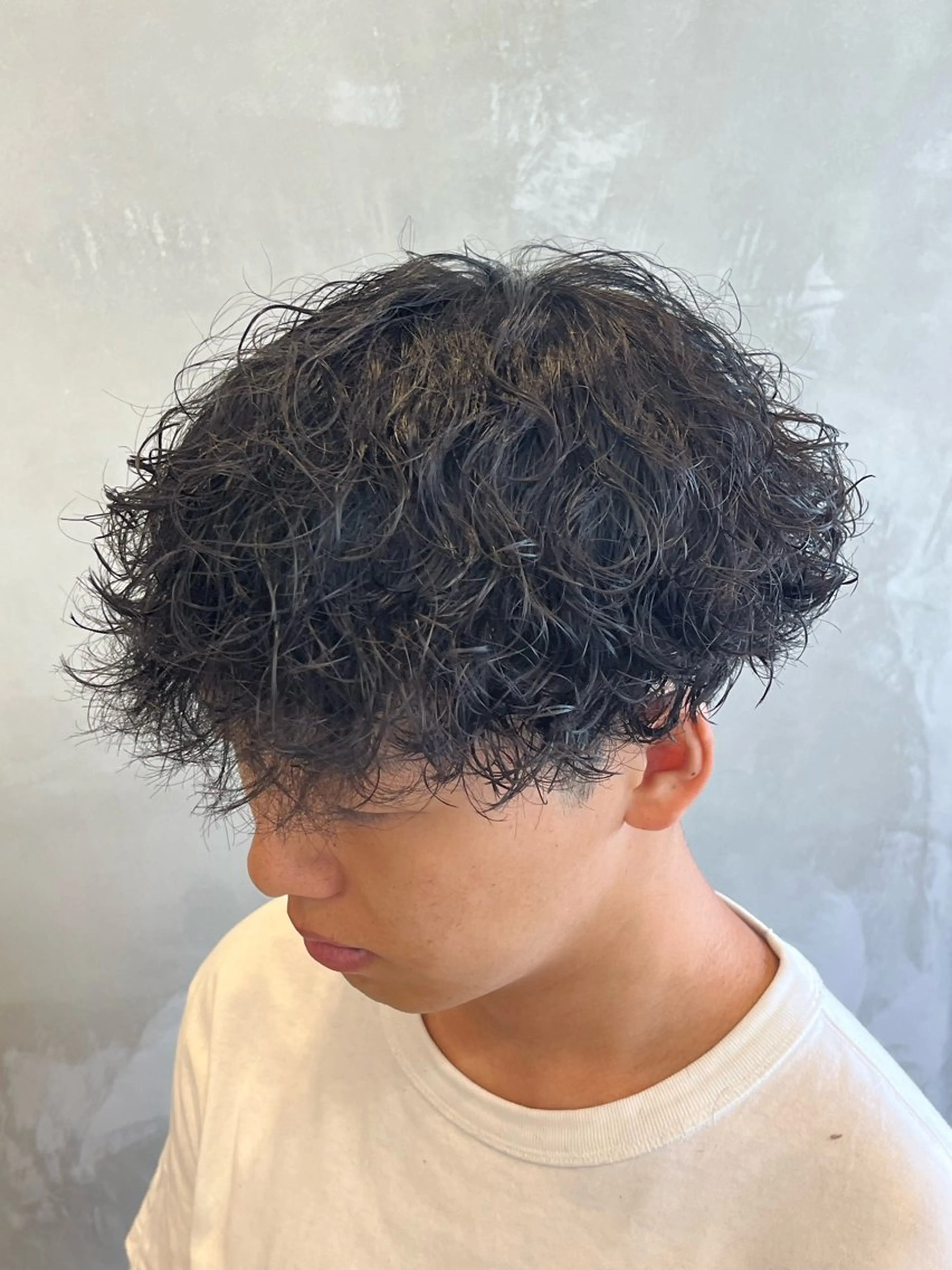 ショート パーマ メンズ パーマ fifth / 山下 和輝 海外風スタイルのヘアスタイル