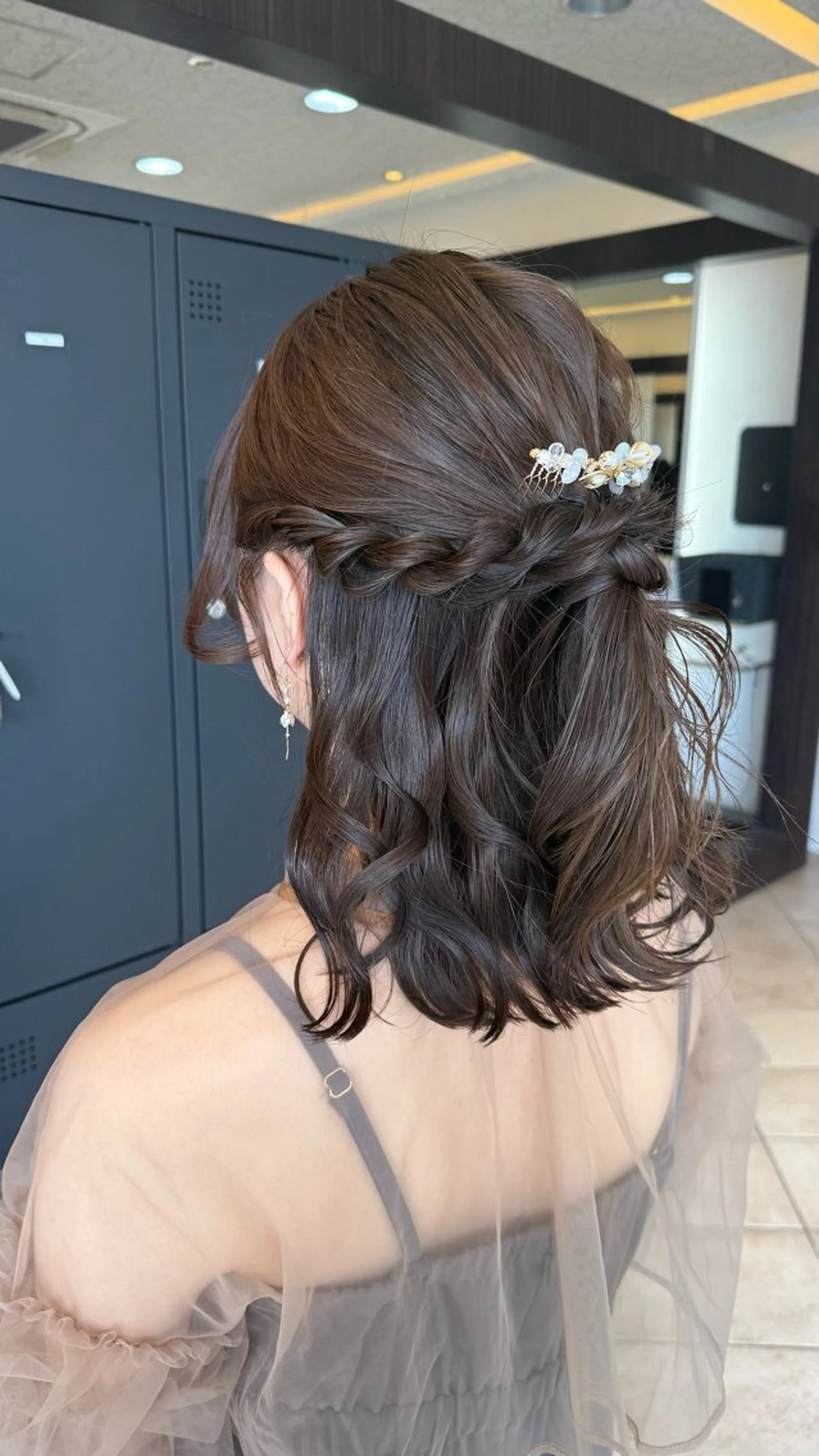 ヘアアレンジ ヘアセット seina🩰 ブリーチ/ヘアセットのヘアスタイル