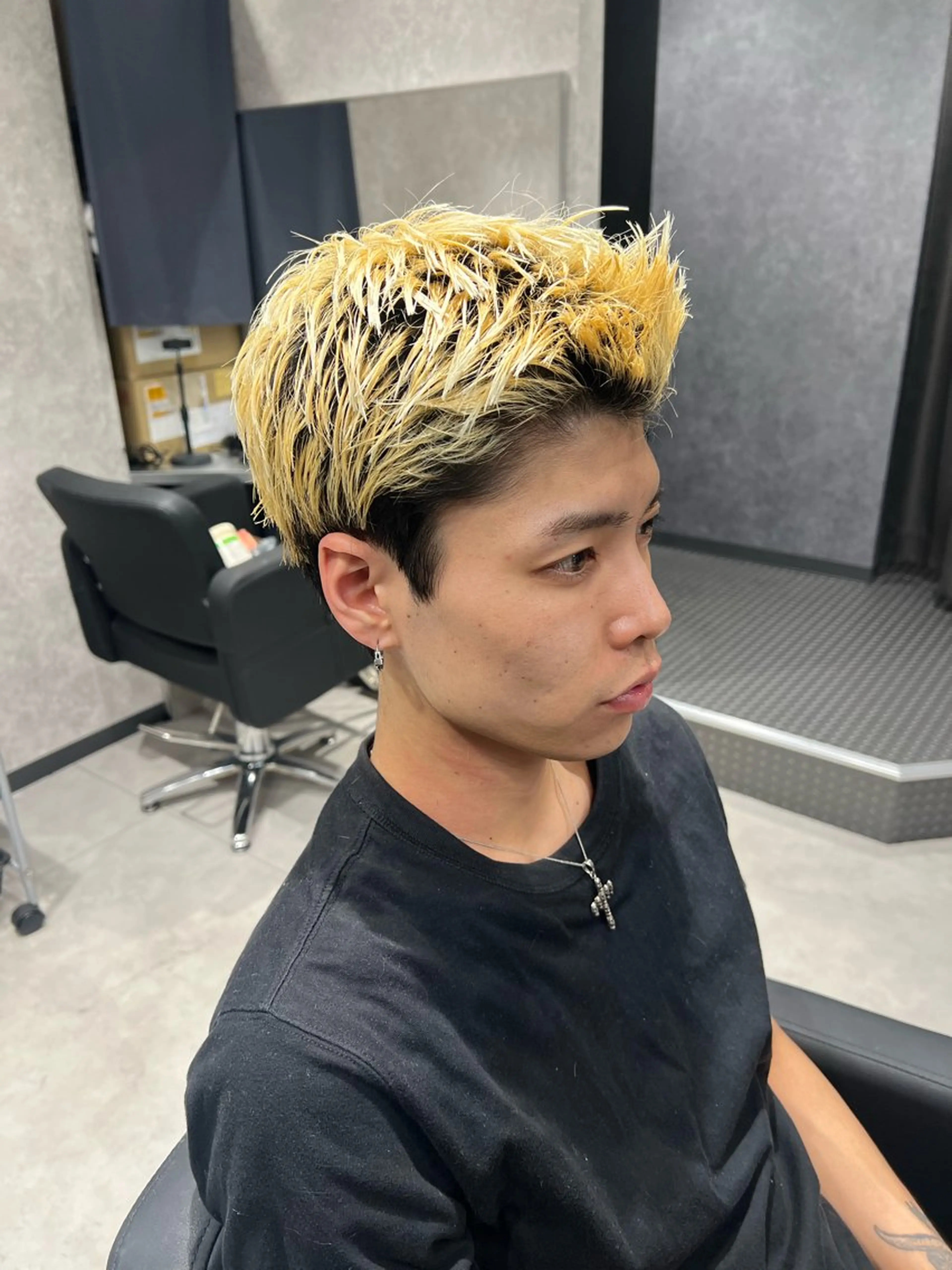 ショート ショートヘア PERCUT HYUGAのヘアスタイル