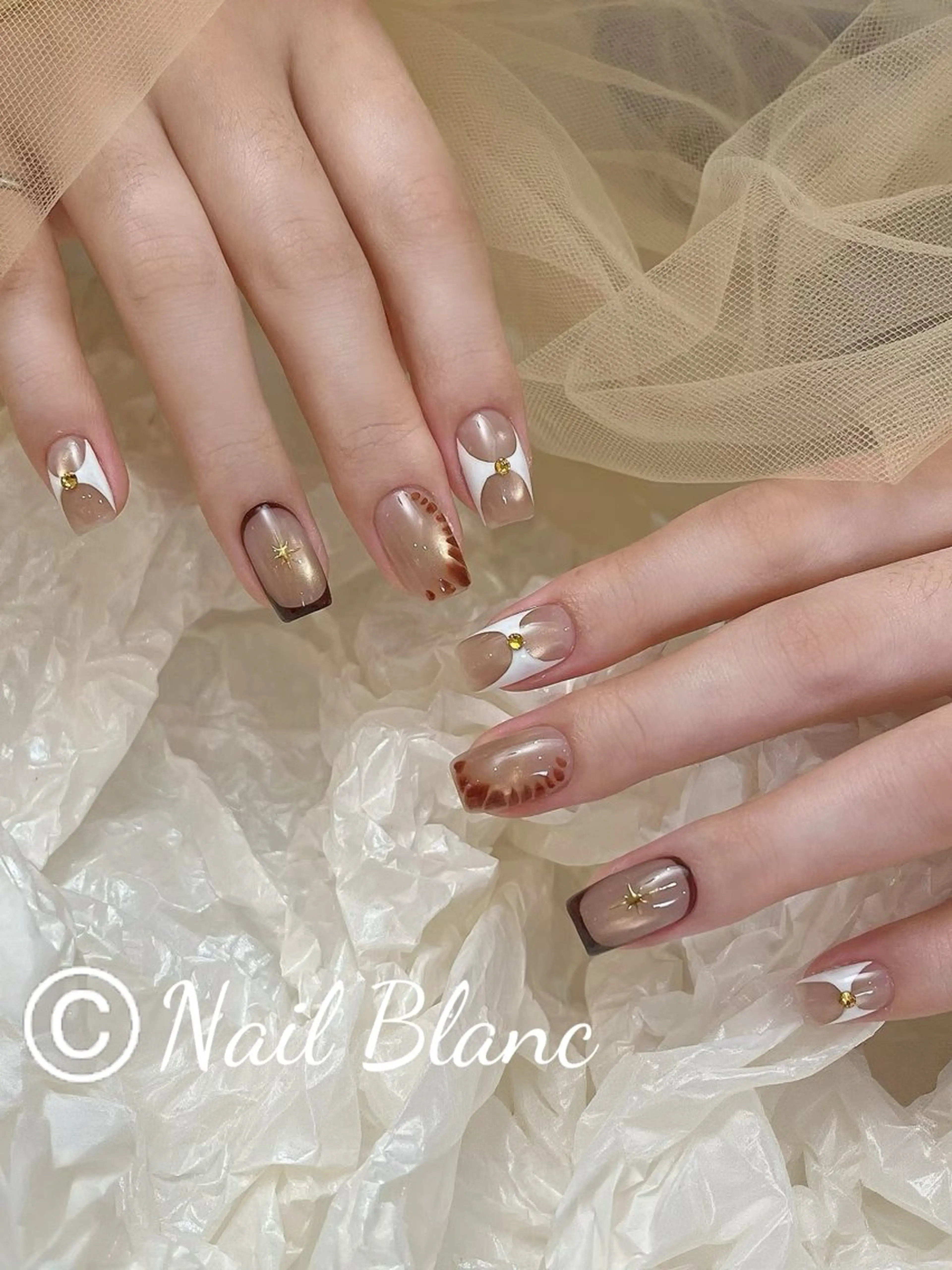 ネイル ハンドネイル Kurehashi Yui🧸のネイルデザイン