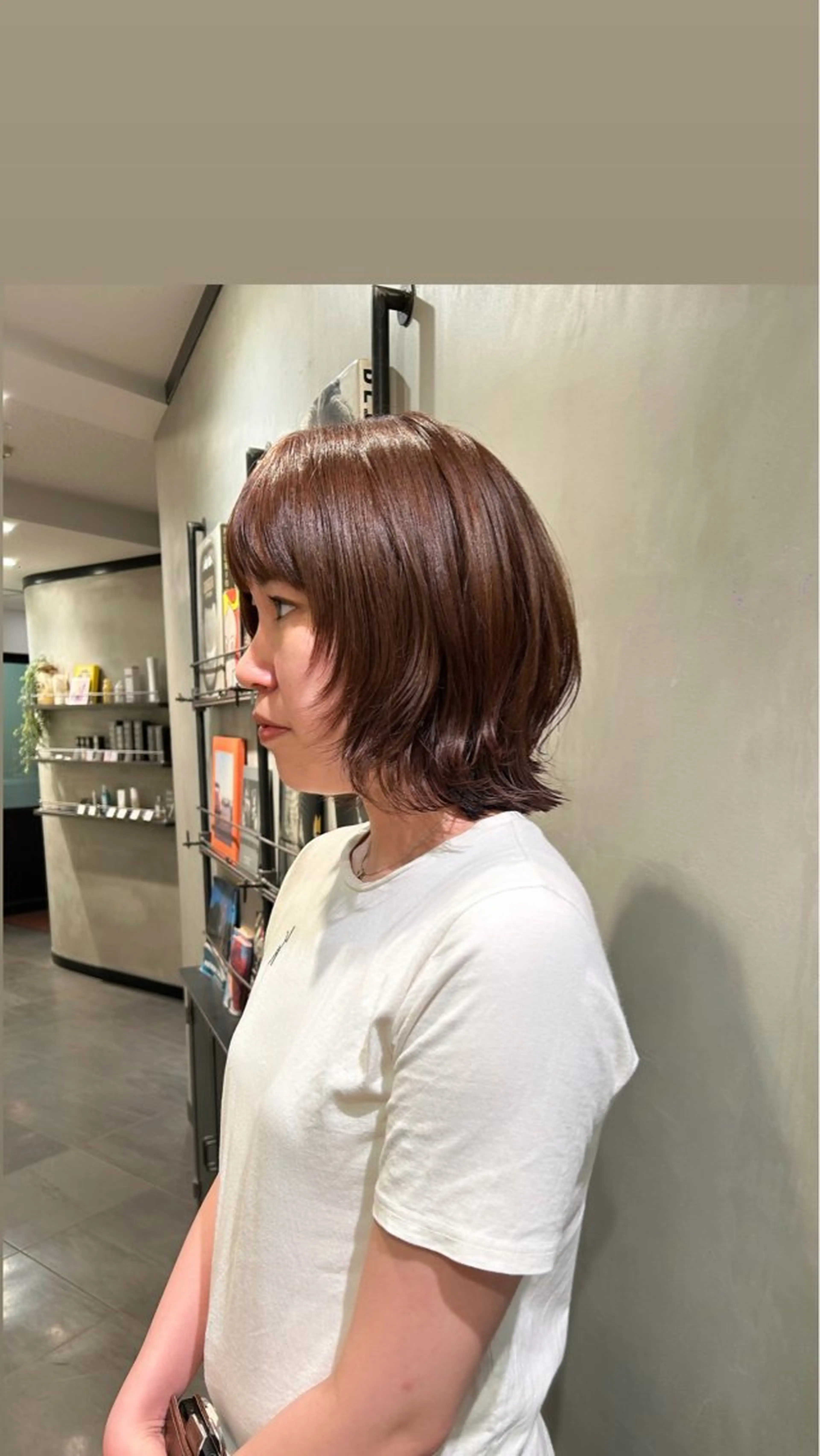 カラー カット ヘアカラー タナカ カナ🫧のヘアスタイル