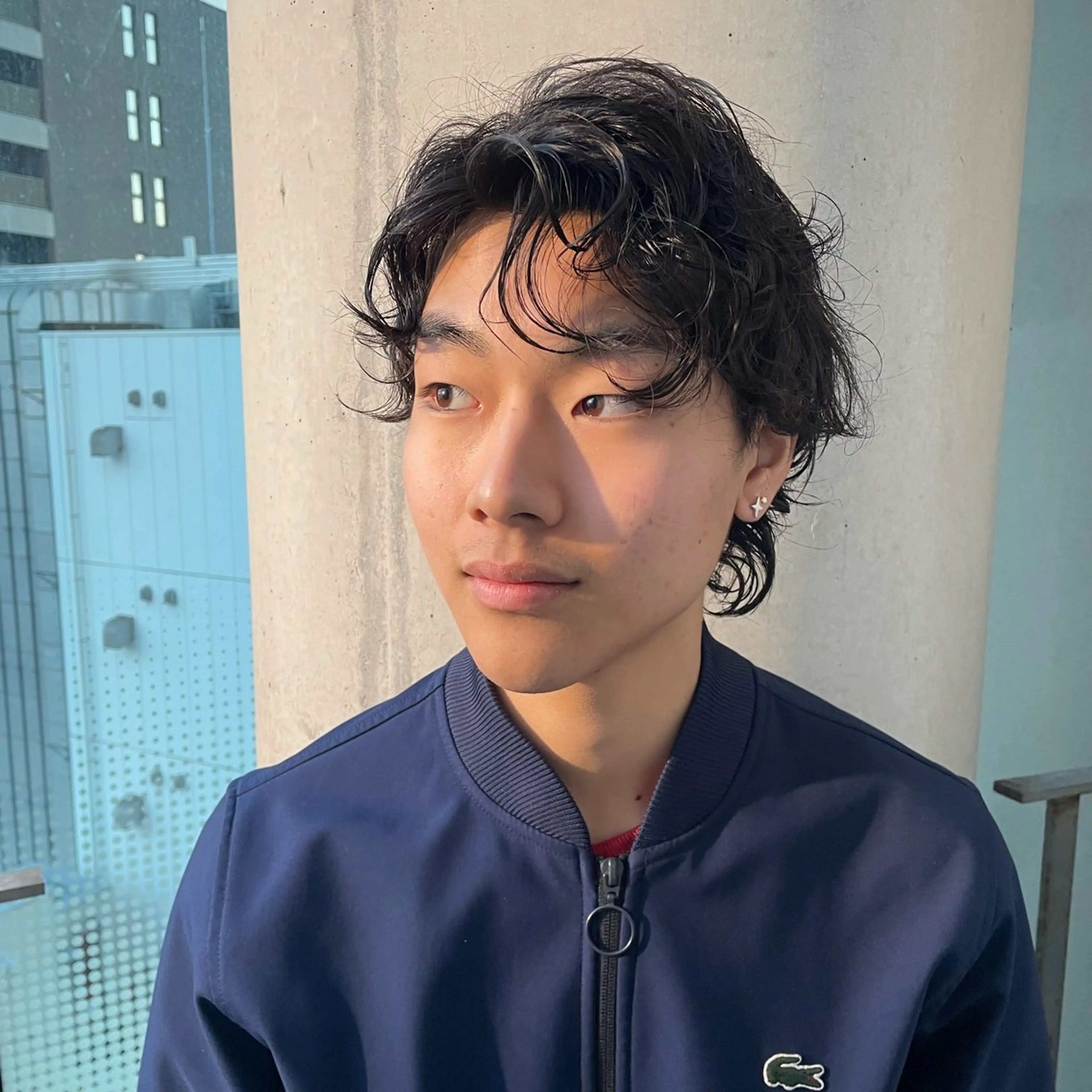 ショート パーマ メンズ メンズパーマ カット パーマ ⚾️横浜メンズカット 阿部龍馬🍺🍔のヘアスタイル