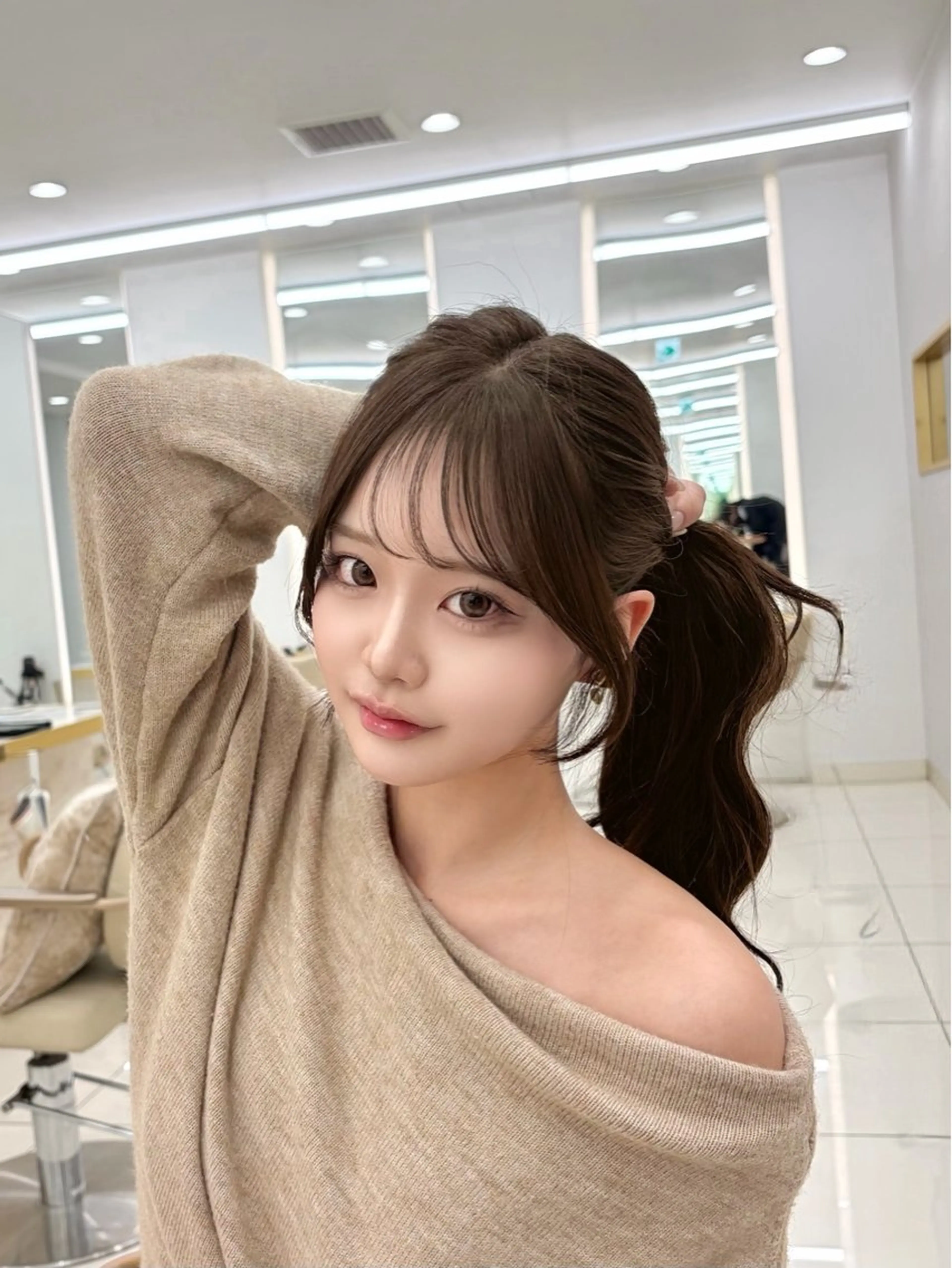 ロング レイヤー/韓国風ヘア /倉又大知のヘアスタイル