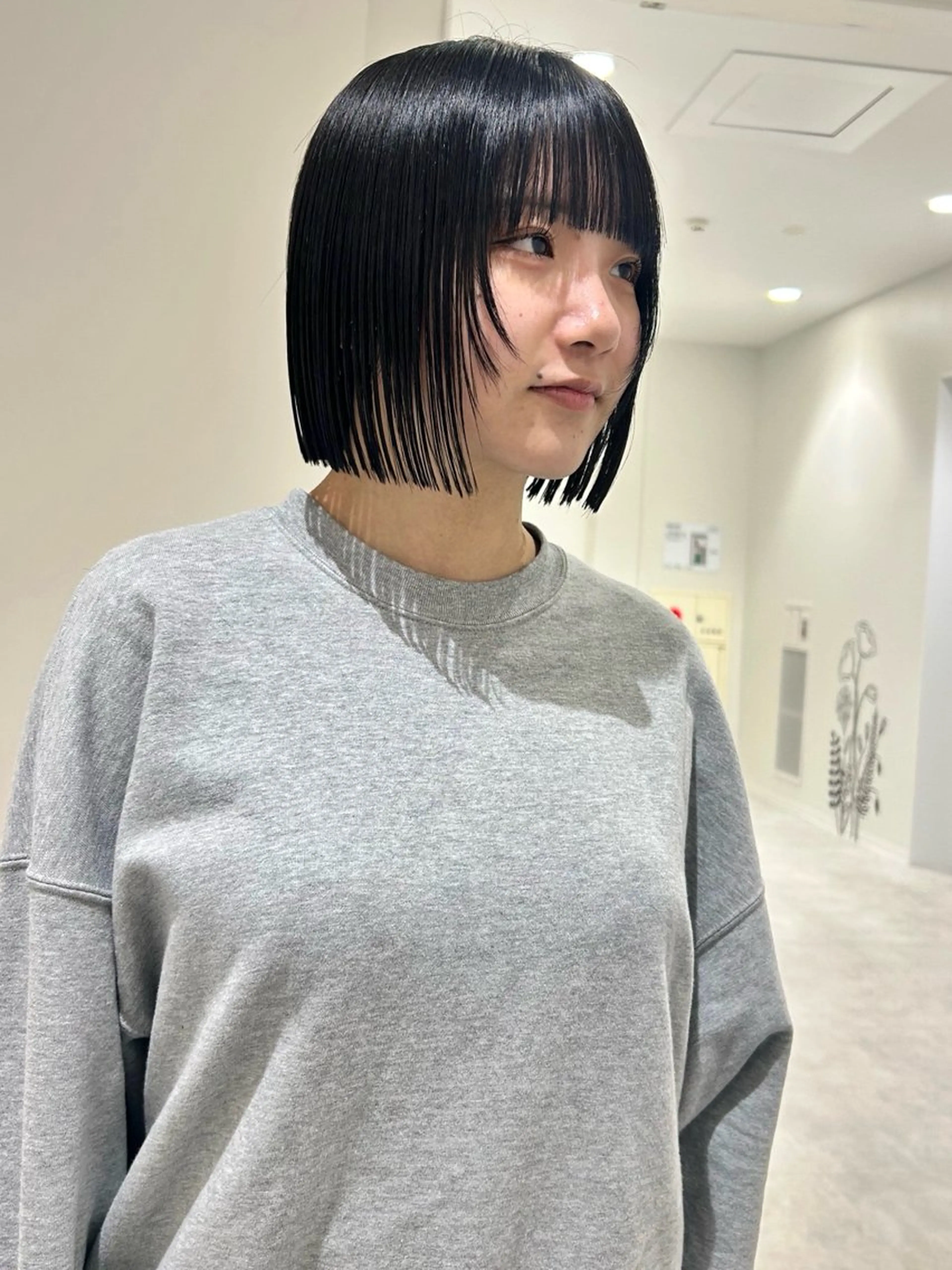 ショート カット 👔ボブ﹨似合 わせパーマ🩳ももかのヘアスタイル