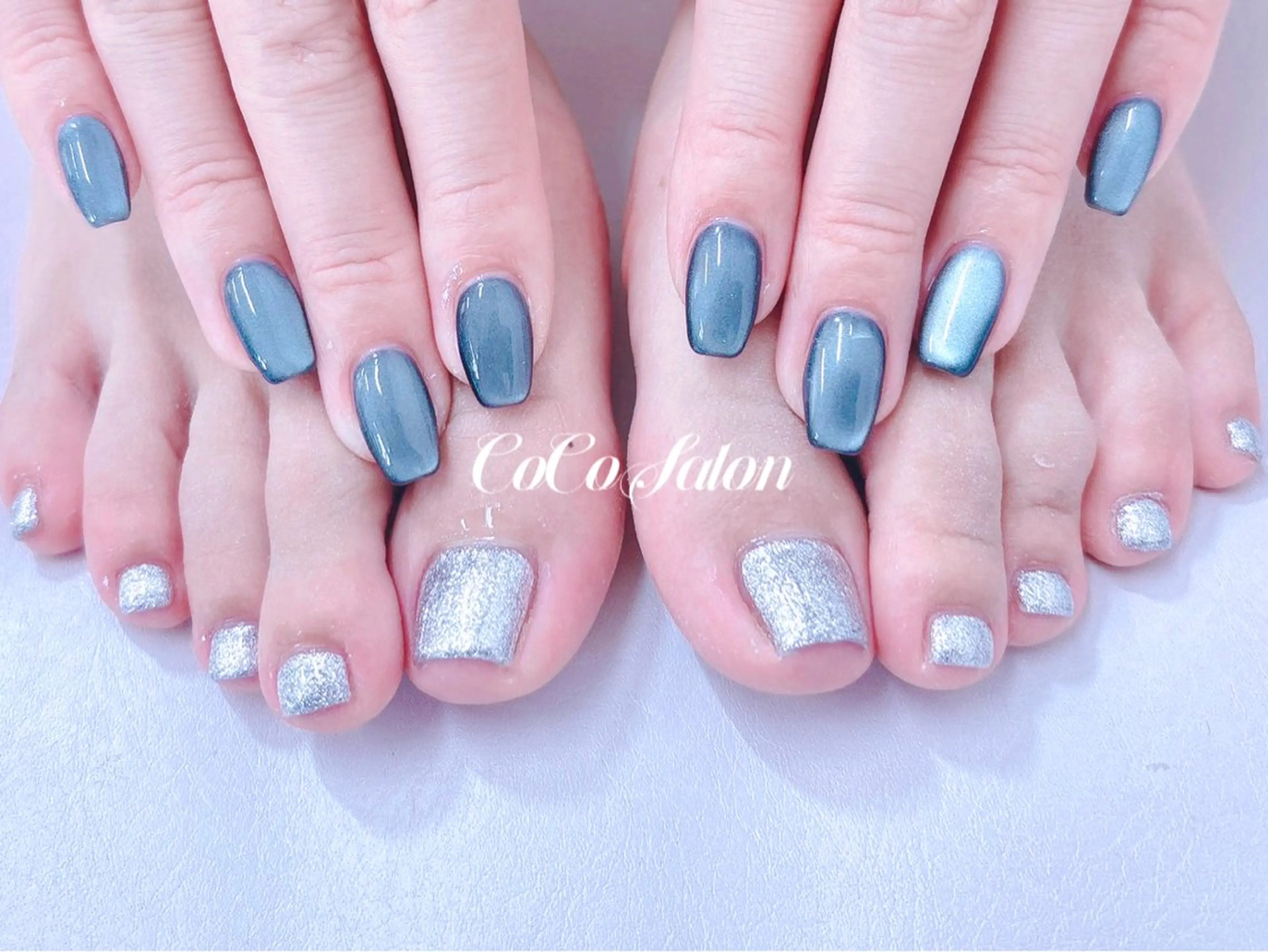 ネイル フットネイル ハンドネイル フットネイル CoCoSalon ネイル/まつ毛予約のネイルデザイン
