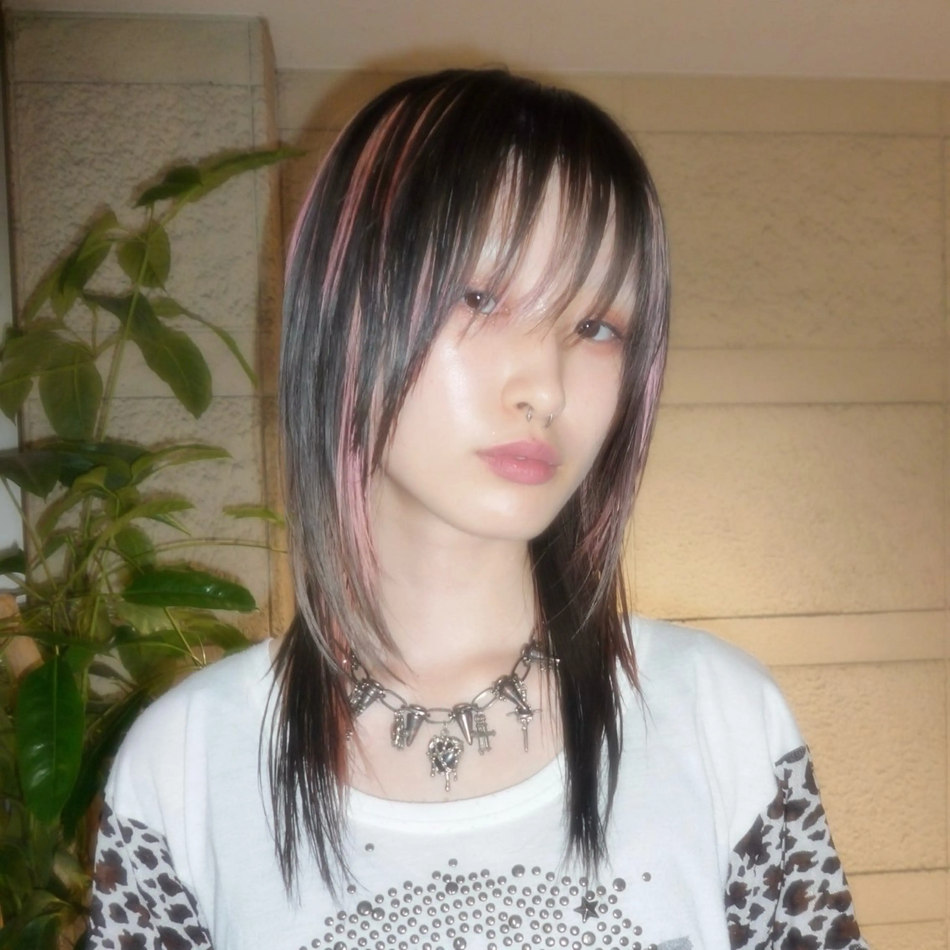 【1月限定】cut+デザインカラー(ブリーチ＋カラー)＋Aujua treatmentの写真