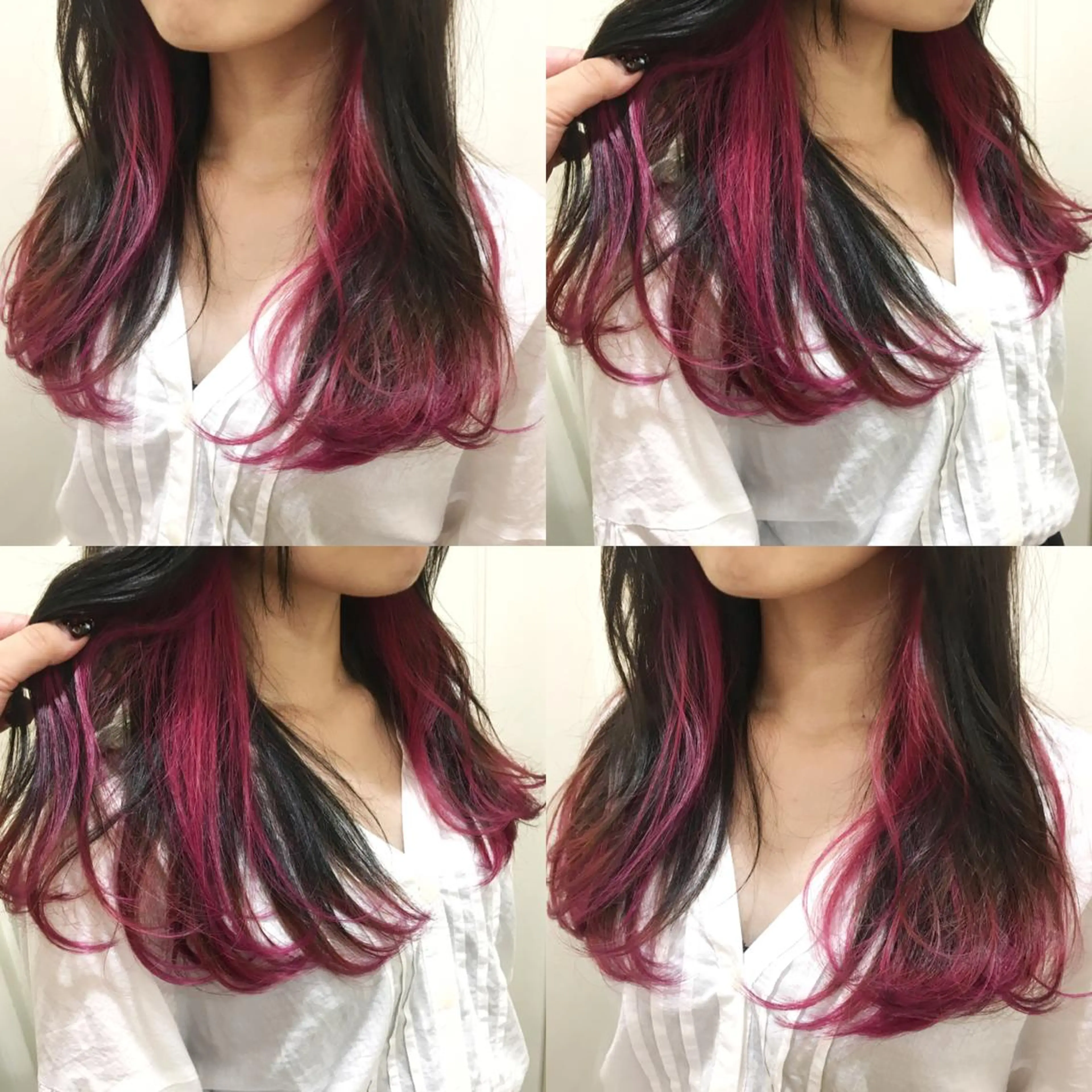 ロング カラー パーマ ヘアアレンジ メンズ マツエク・マツパ 代表🎀 ふわモテ愛 され髪🩷yumiのヘアスタイル