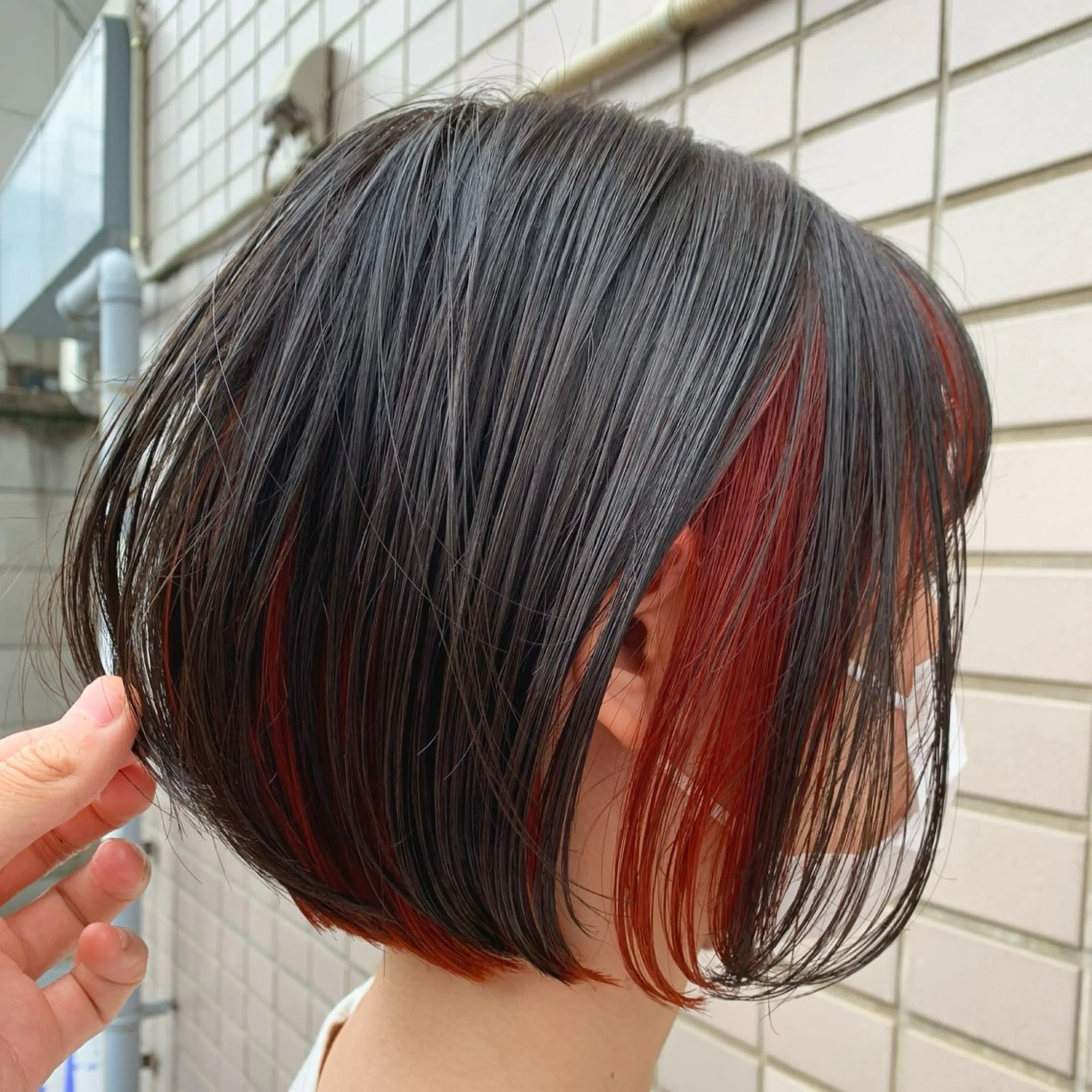 カラー 古田 陽菜のヘアスタイル