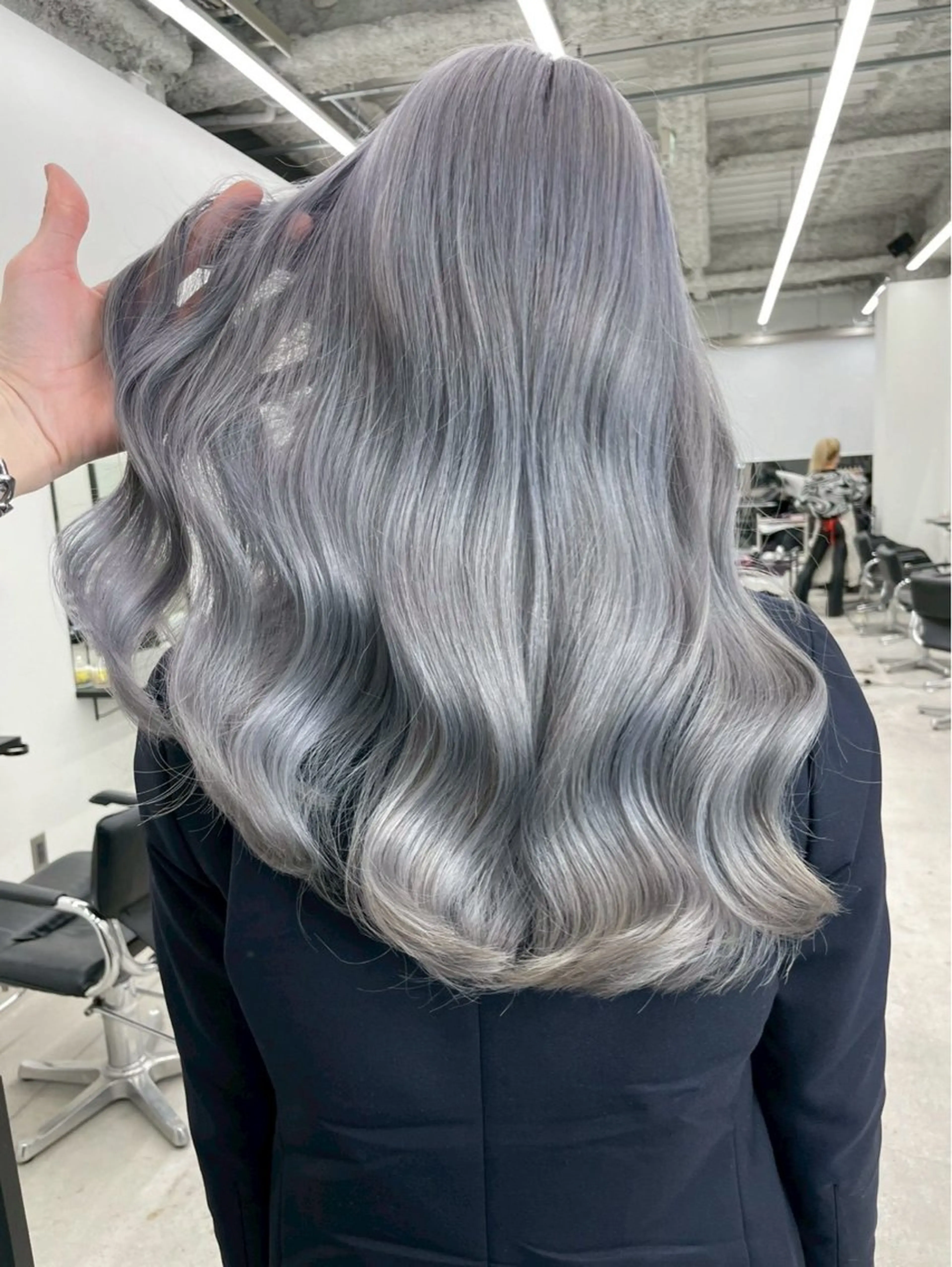 カラー ヘアカラー 大口 咲来のヘアスタイル