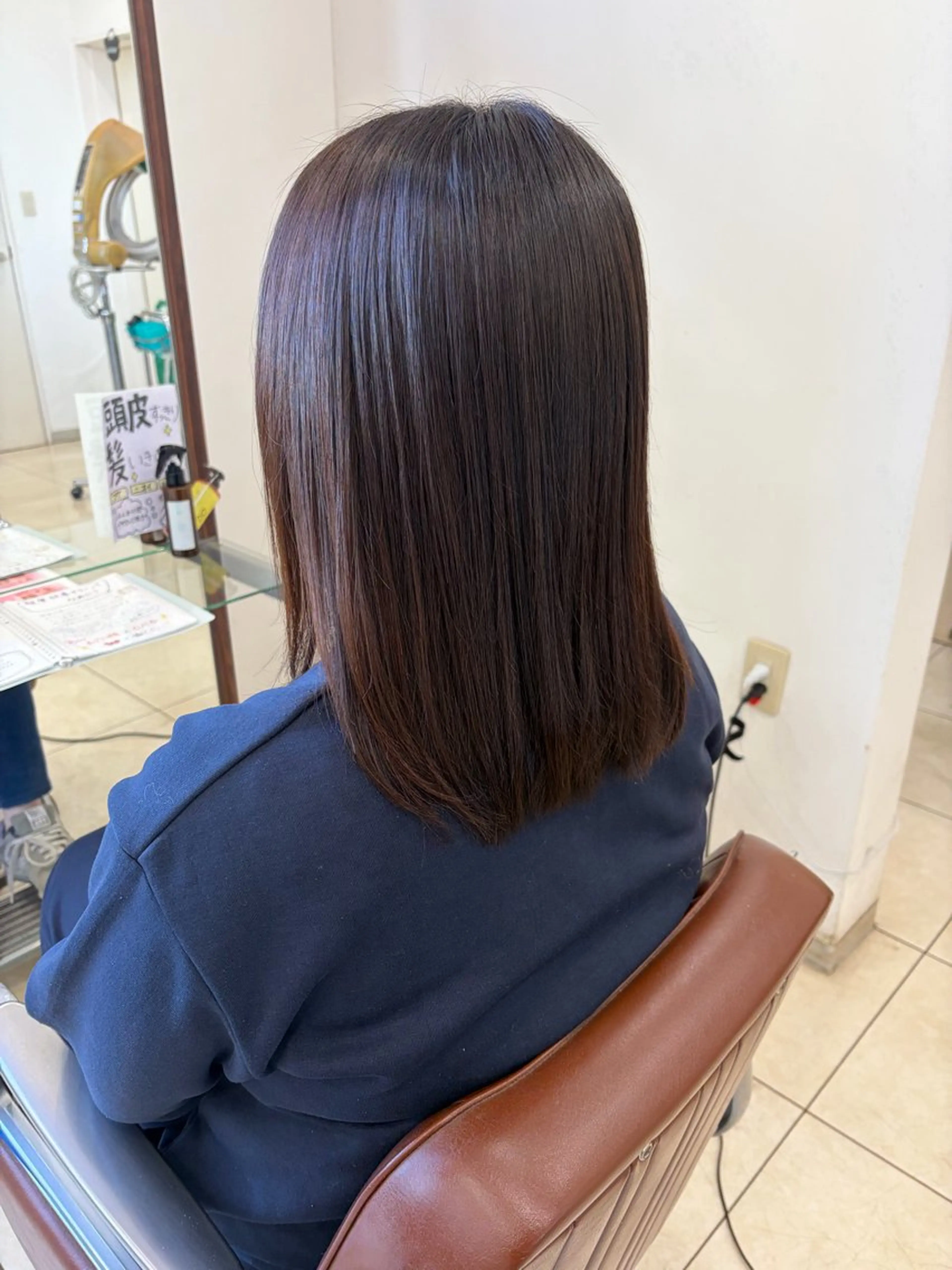 ミディアム カット トリートメント Rapt  Rita 滝沢 南のヘアスタイル