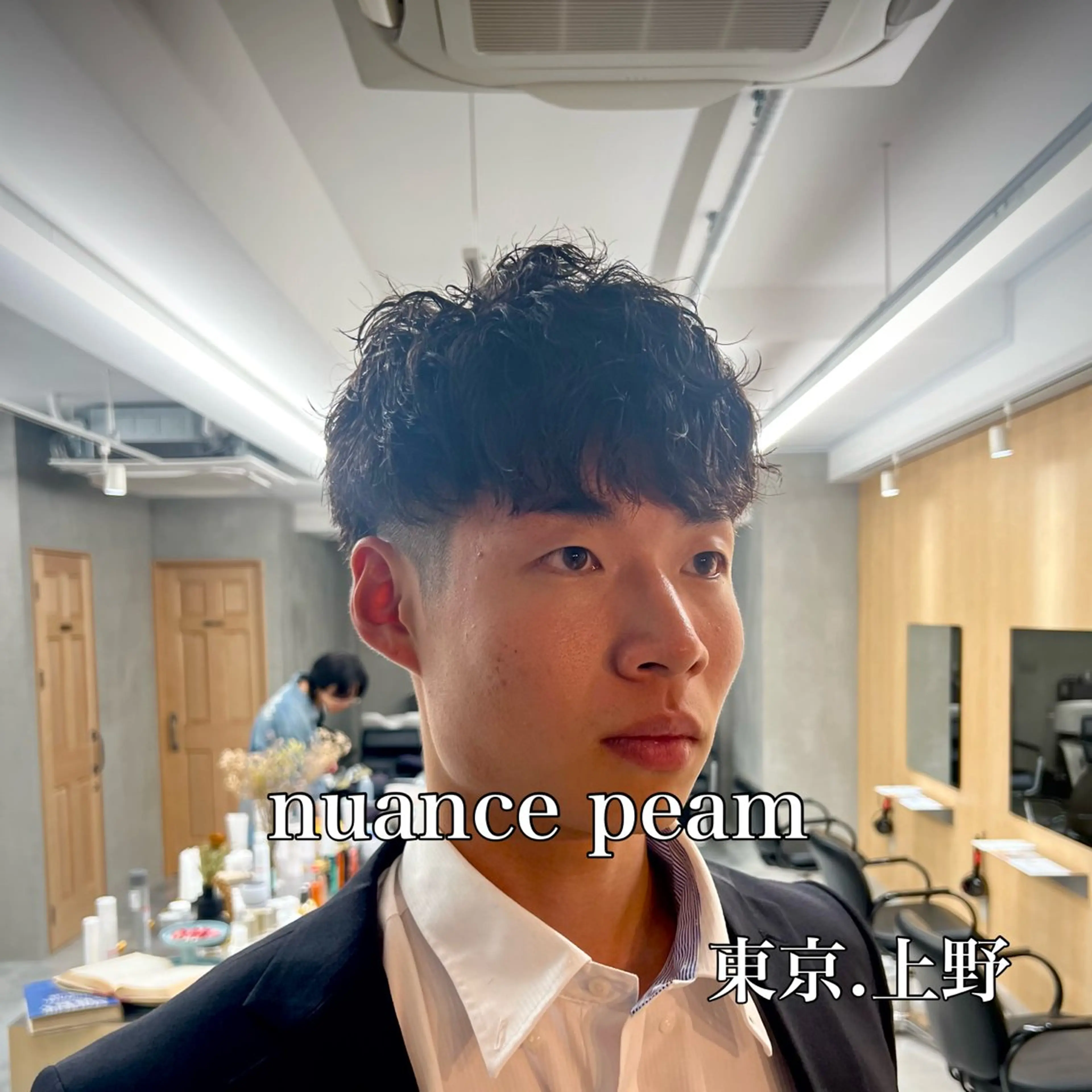 ショート パーマ カット パーマ 曲がる縮毛矯正 バレイヤージュ森田のヘアスタイル