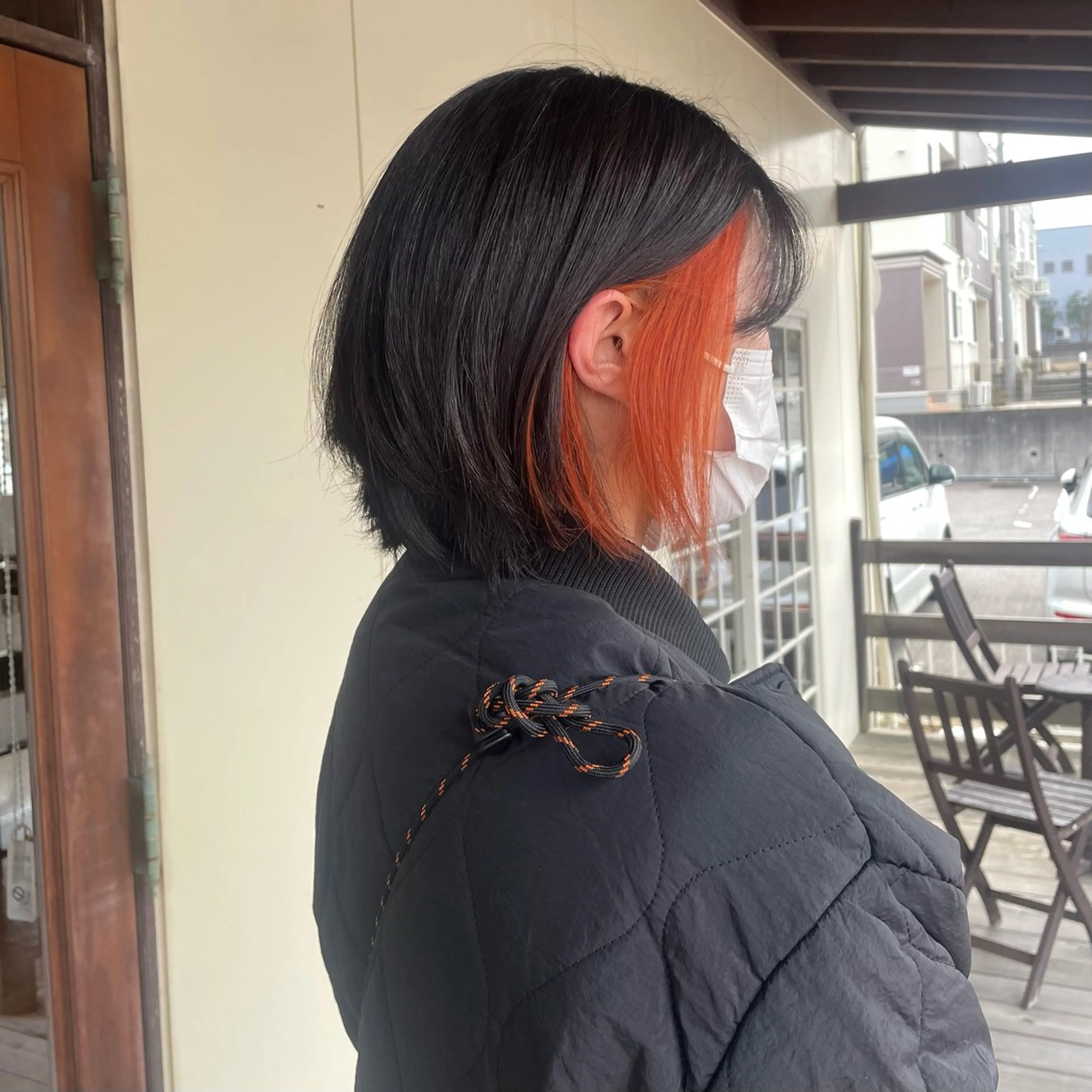 ショート カラー ヘアカラー ゆい/メンズカット /レイヤーカットのヘアスタイル