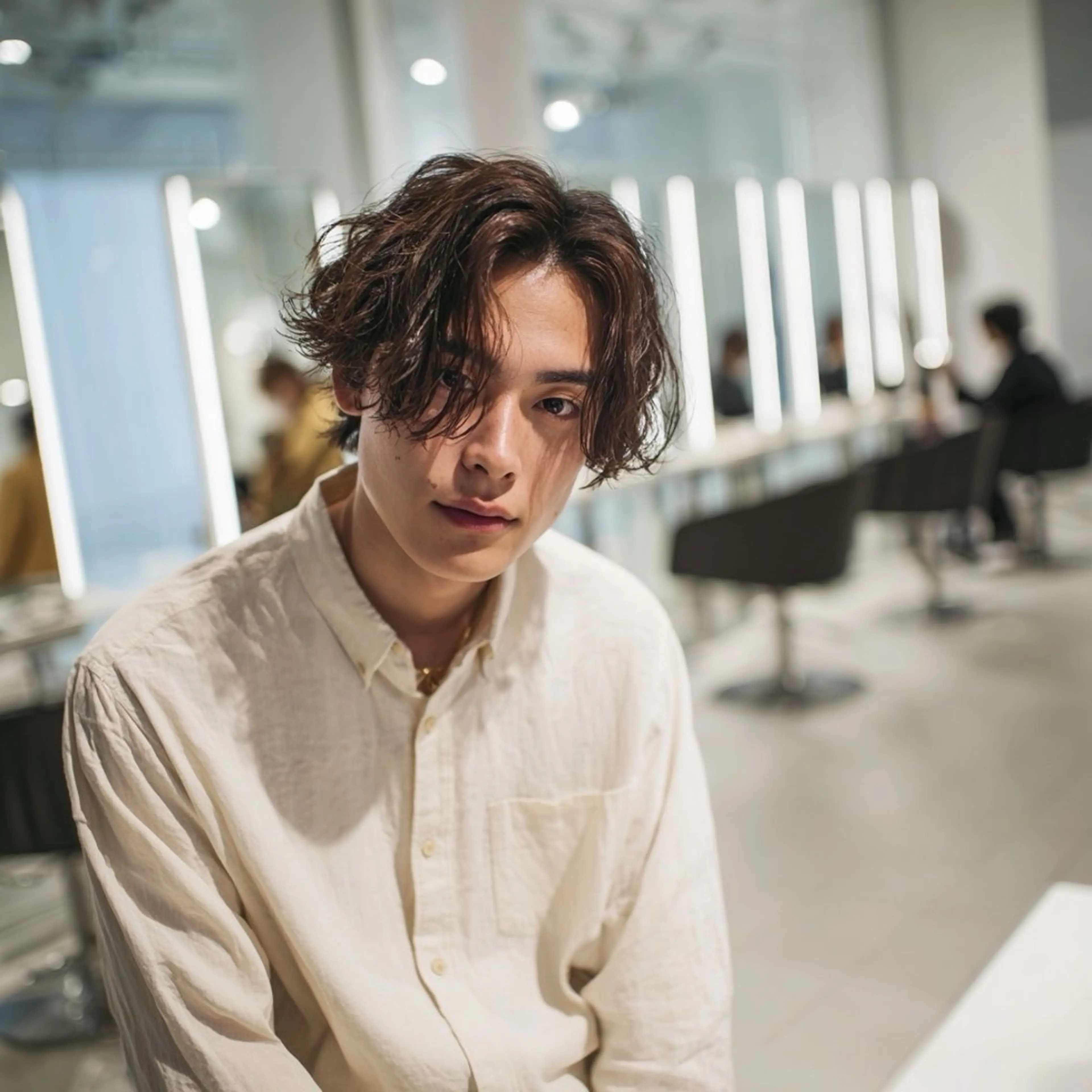 パーマ メンズ カット/メンズ パーマ/夢翔のヘアスタイル