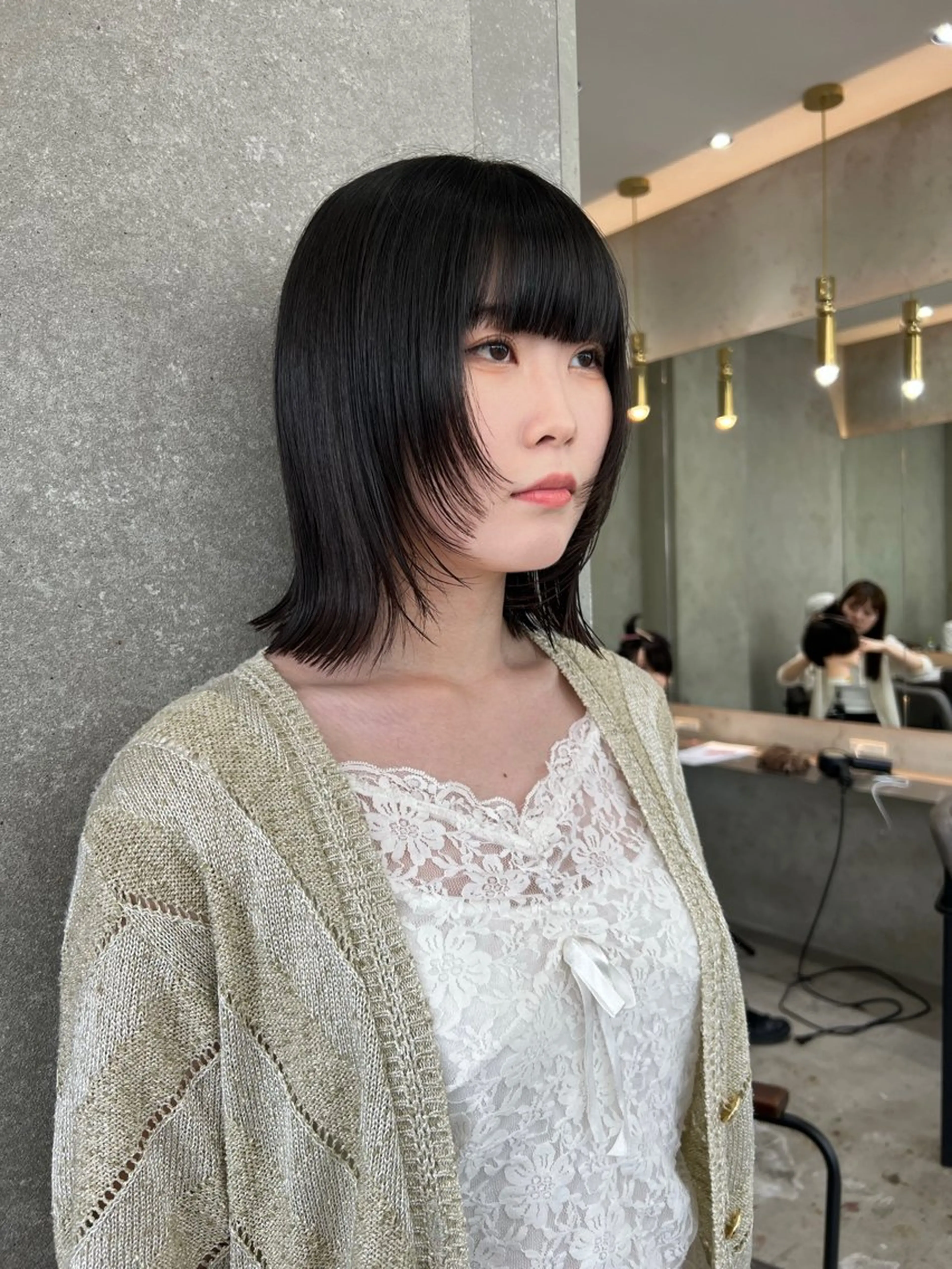 ミディアム カラー 髪質改善/ボブ/ レイヤー❣️yuiのヘアスタイル