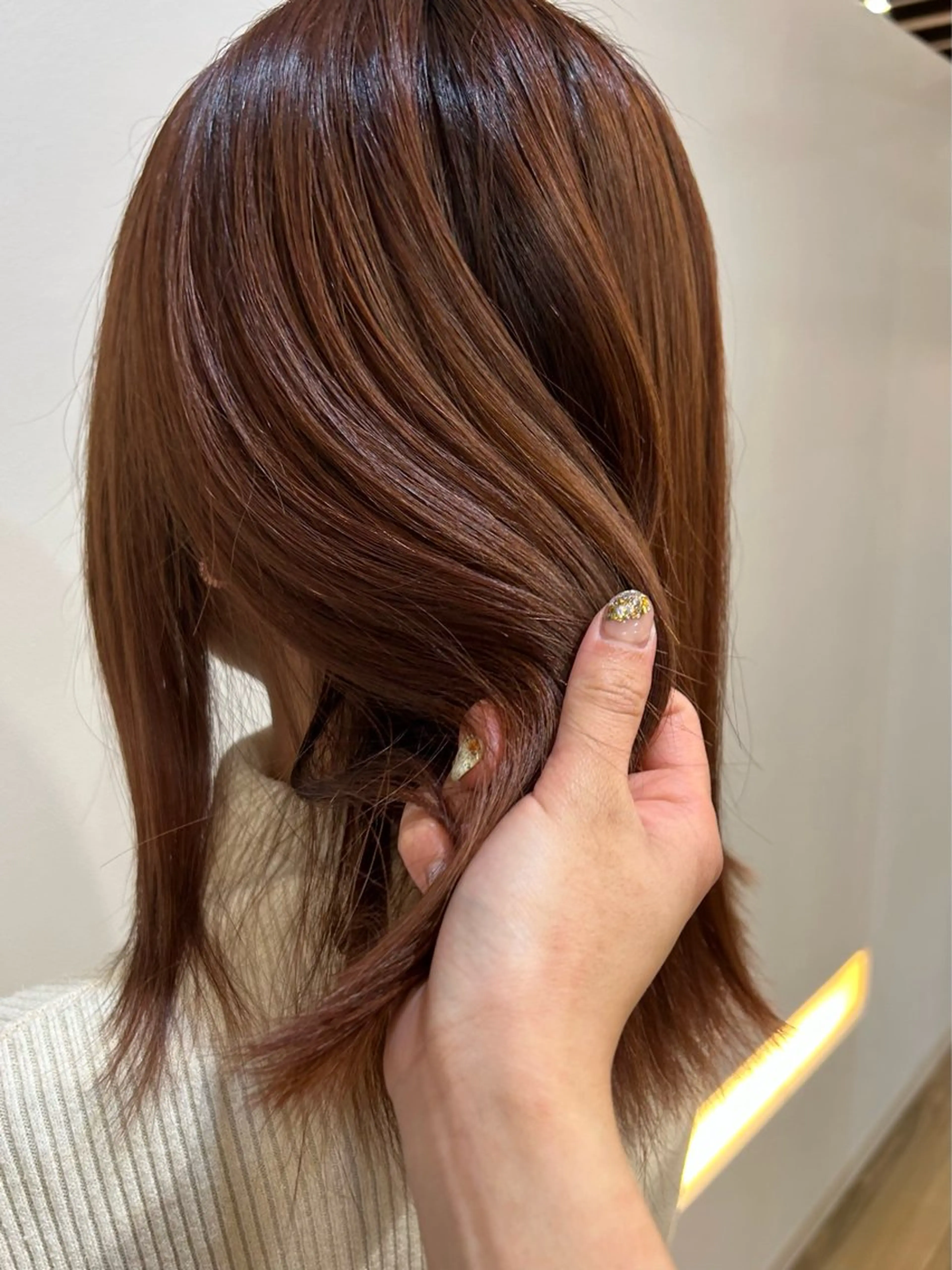 カラー Hanon 美桜のヘアスタイル