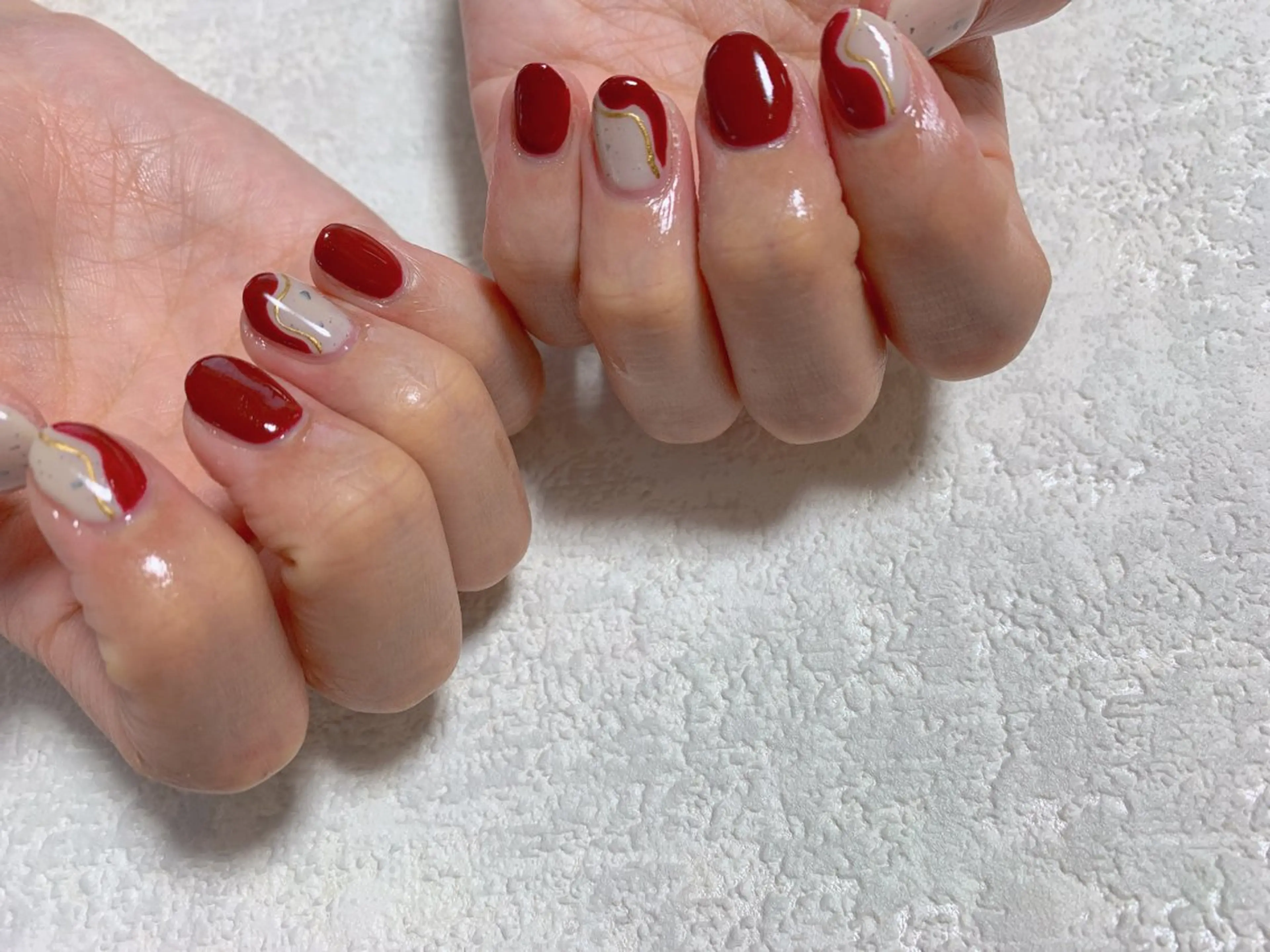 ネイル ジェルネイル 韓国ネイル メンズネイル ニュアンスネイル パラジェル kiki nail たまプラーザのネイルデザイン