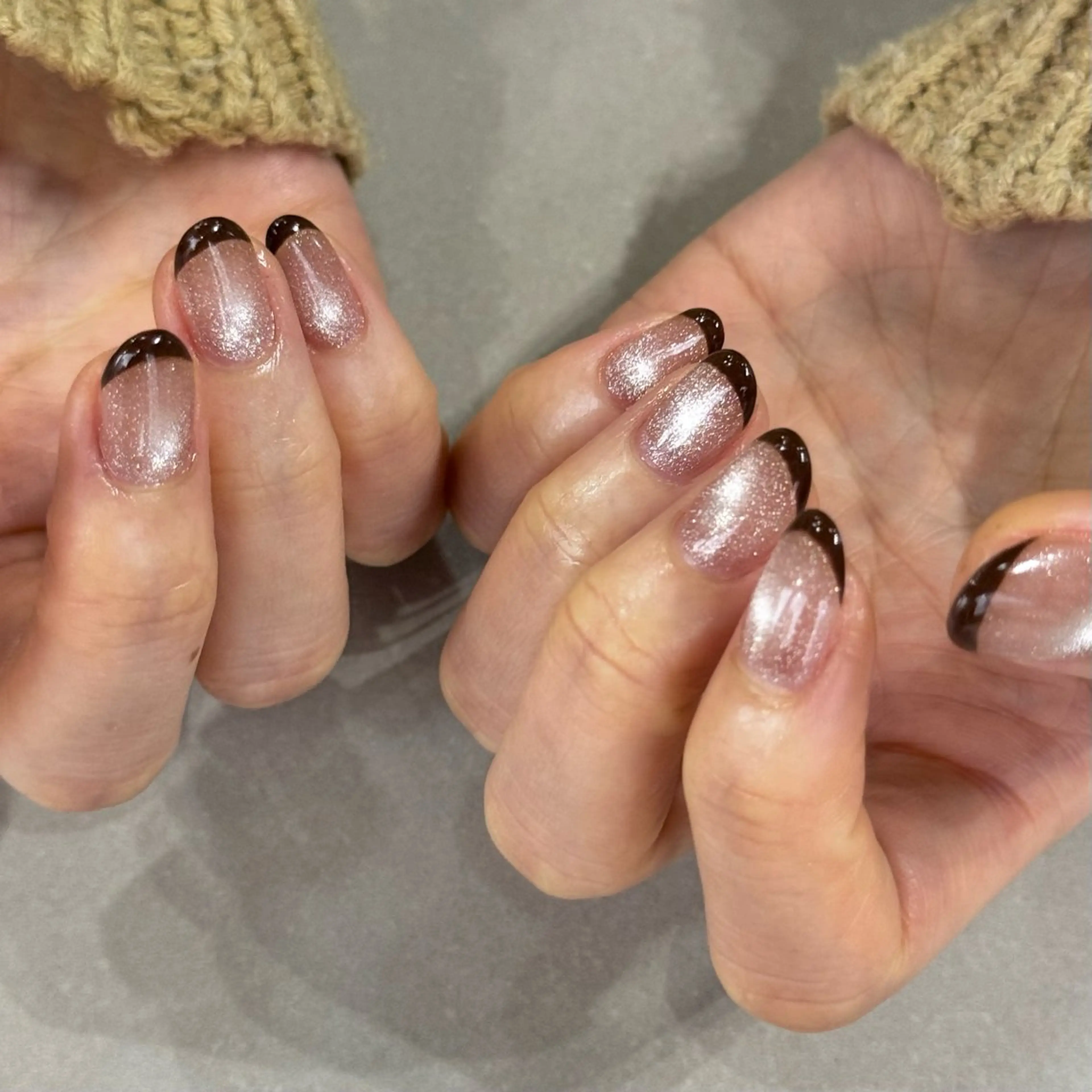 ネイル フレンチネイル HARUKA ネイリスト福岡/薬院のネイルデザイン