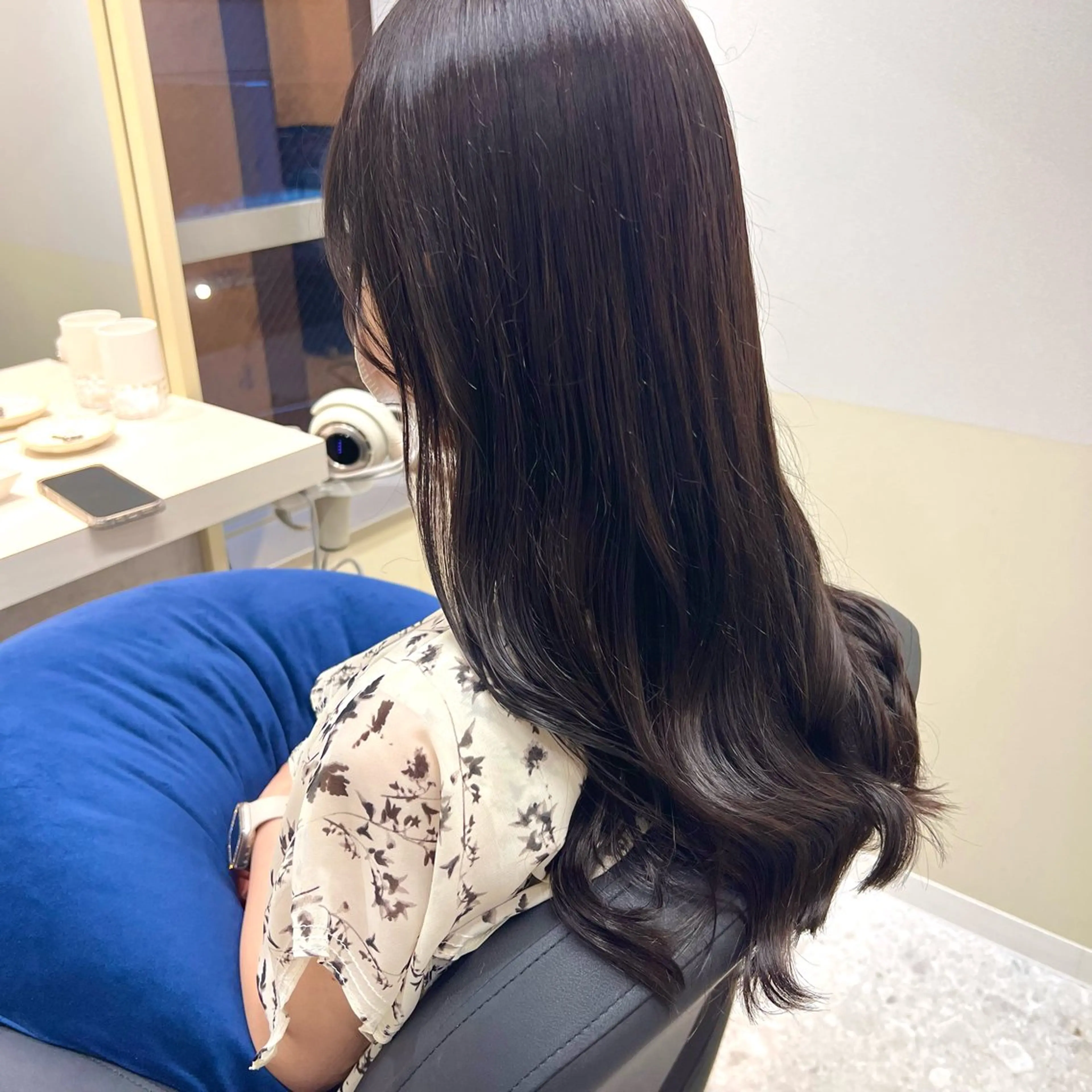 ロング カラー ラベンダーカラー 半個室サロン/透明感 /艶髪♡岸上 温♡のヘアスタイル