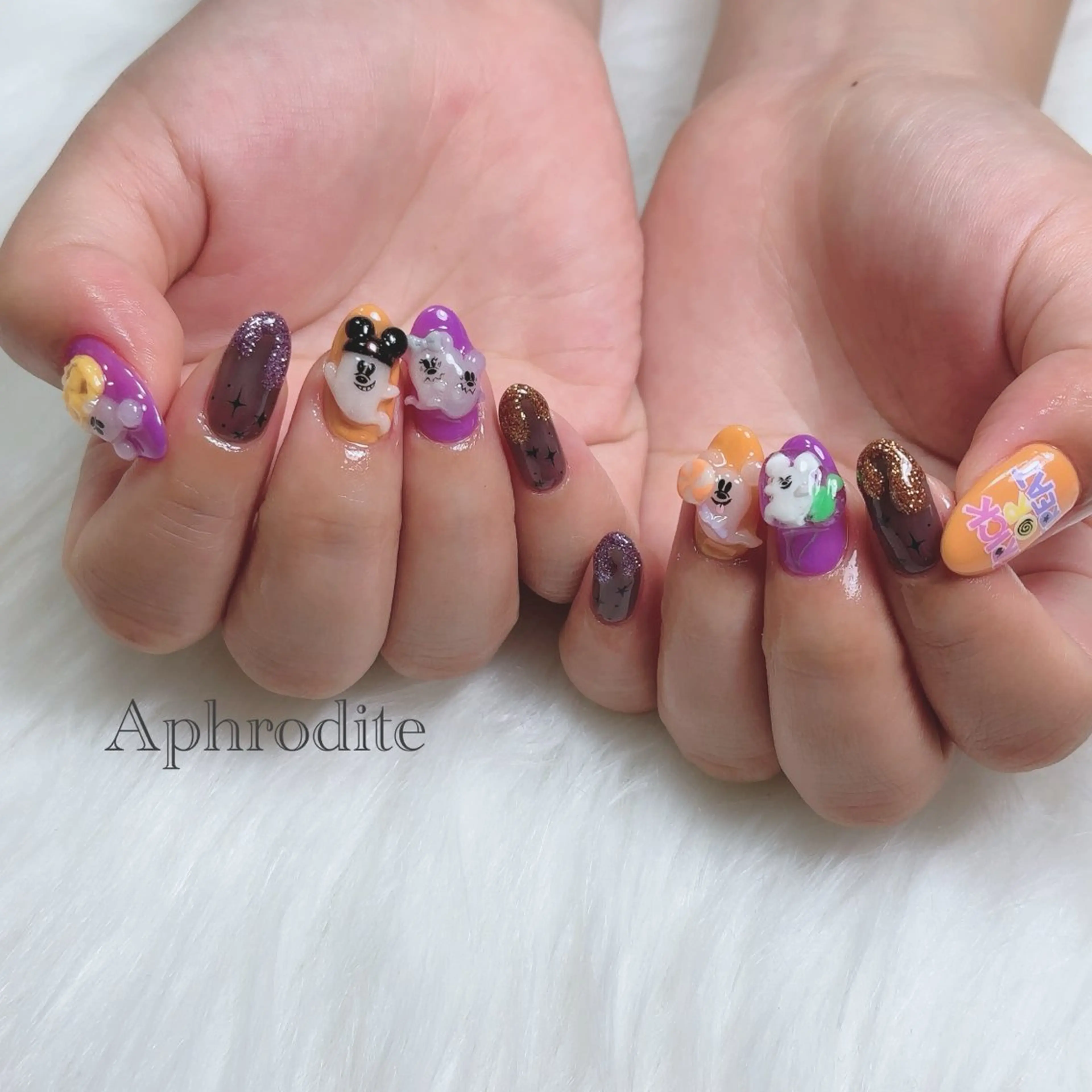 ネイル Aphrodite パラジェル認定サロンのネイルデザイン