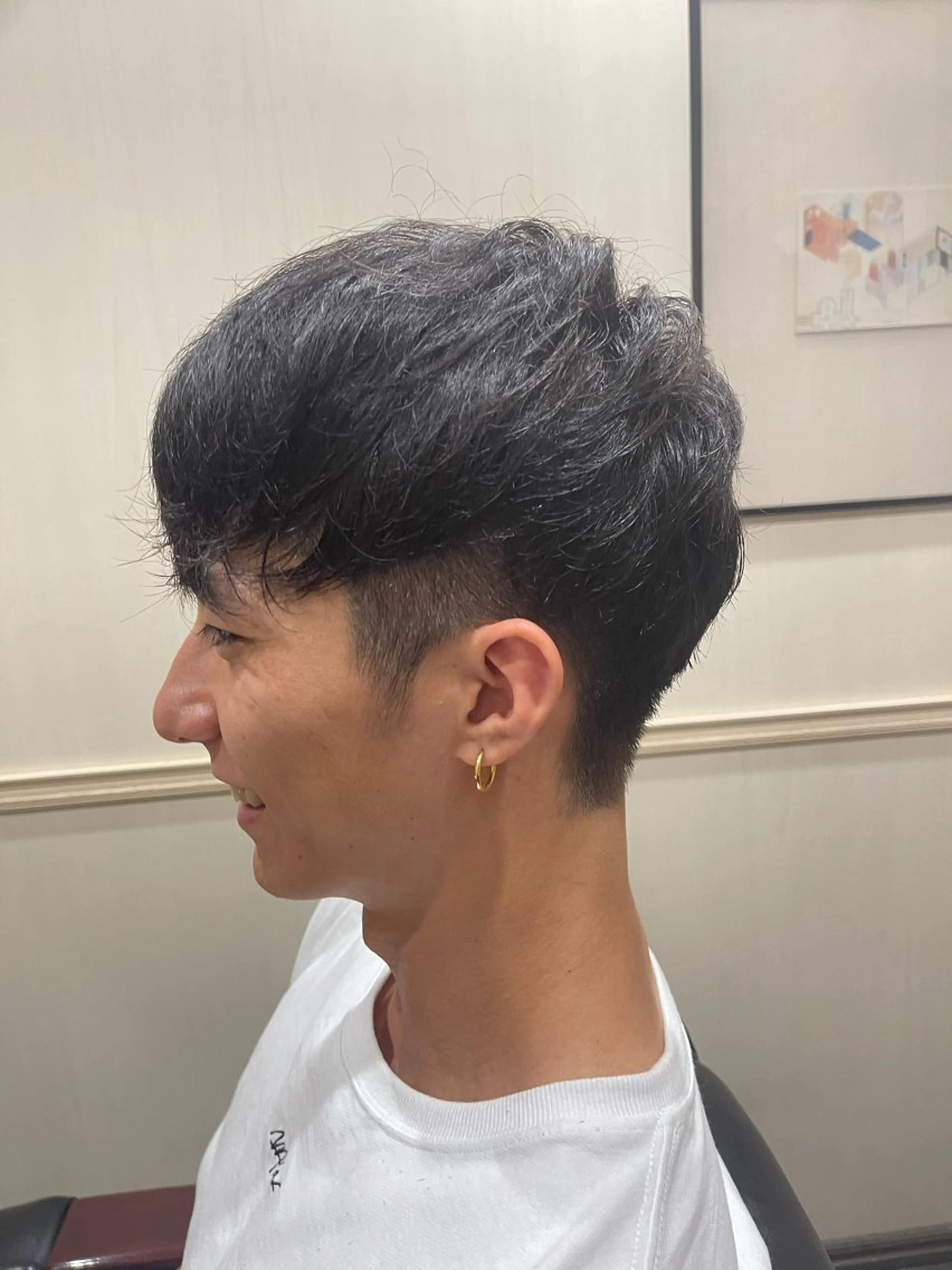 ミディアム 💈無料メンズカット 💈大岩暉弥のヘアスタイル