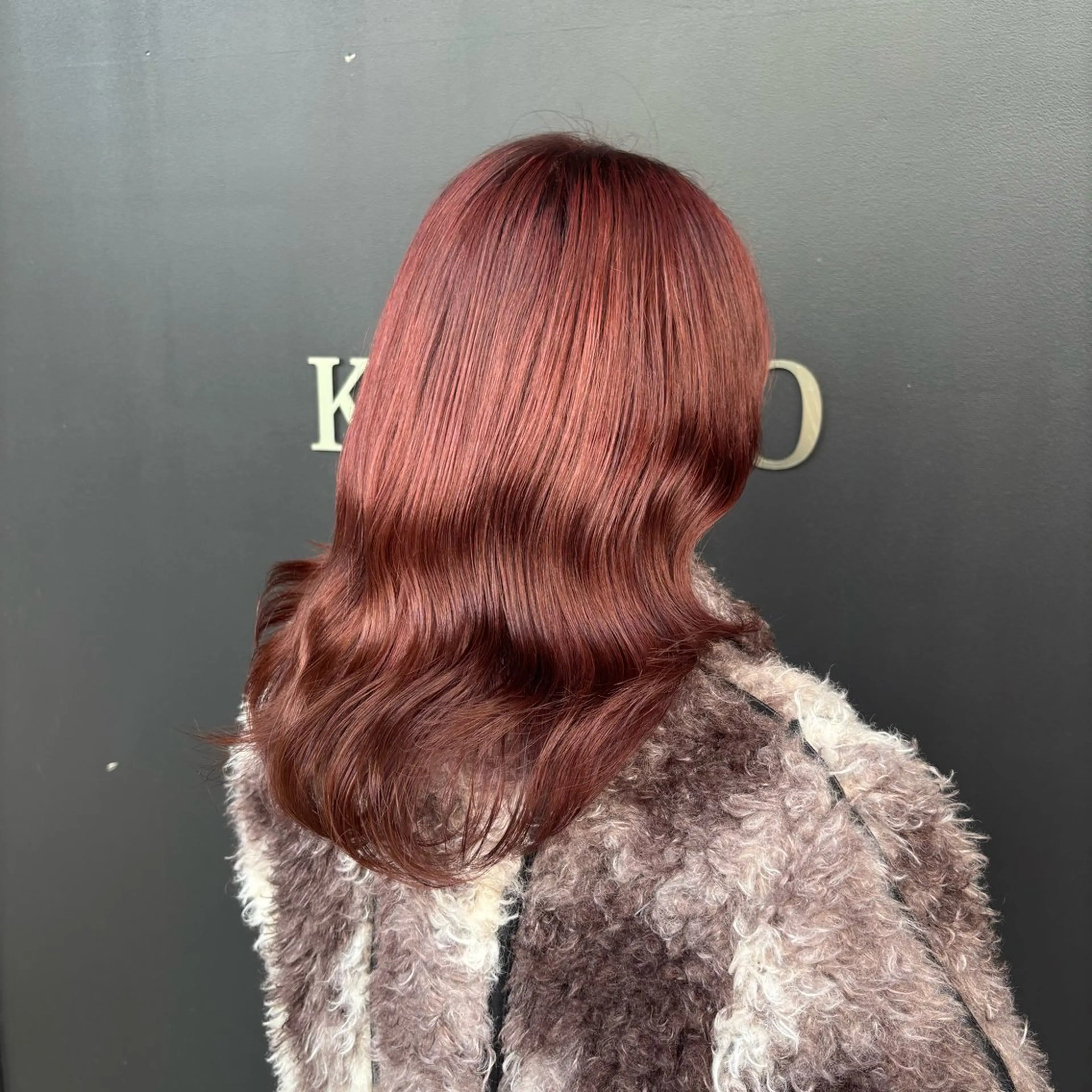 ミディアム ヘアカラー ななか /KOKOROのヘアスタイル