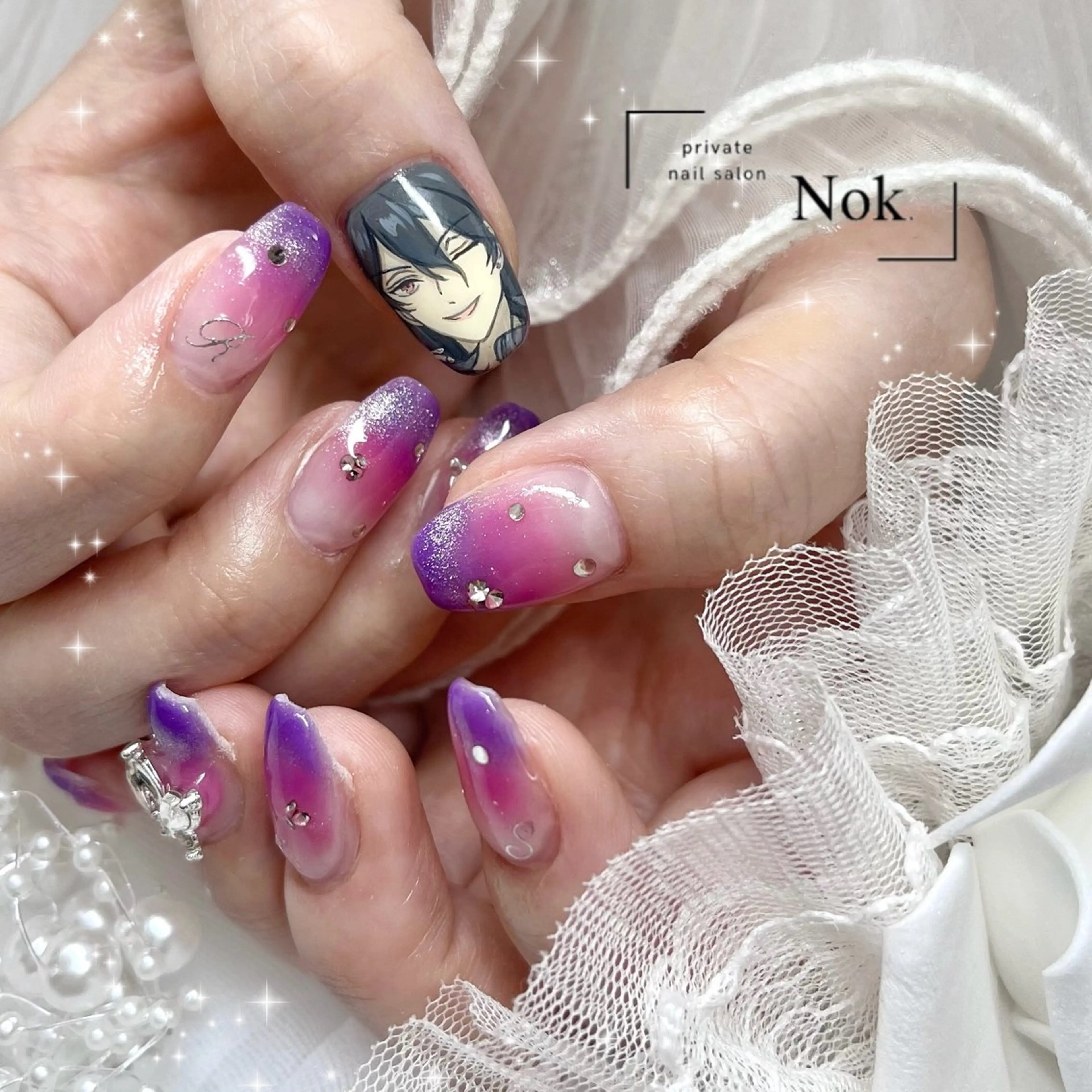 ネイル ハンドネイル 池袋痛ネイル Nok. 渡辺のネイルデザイン