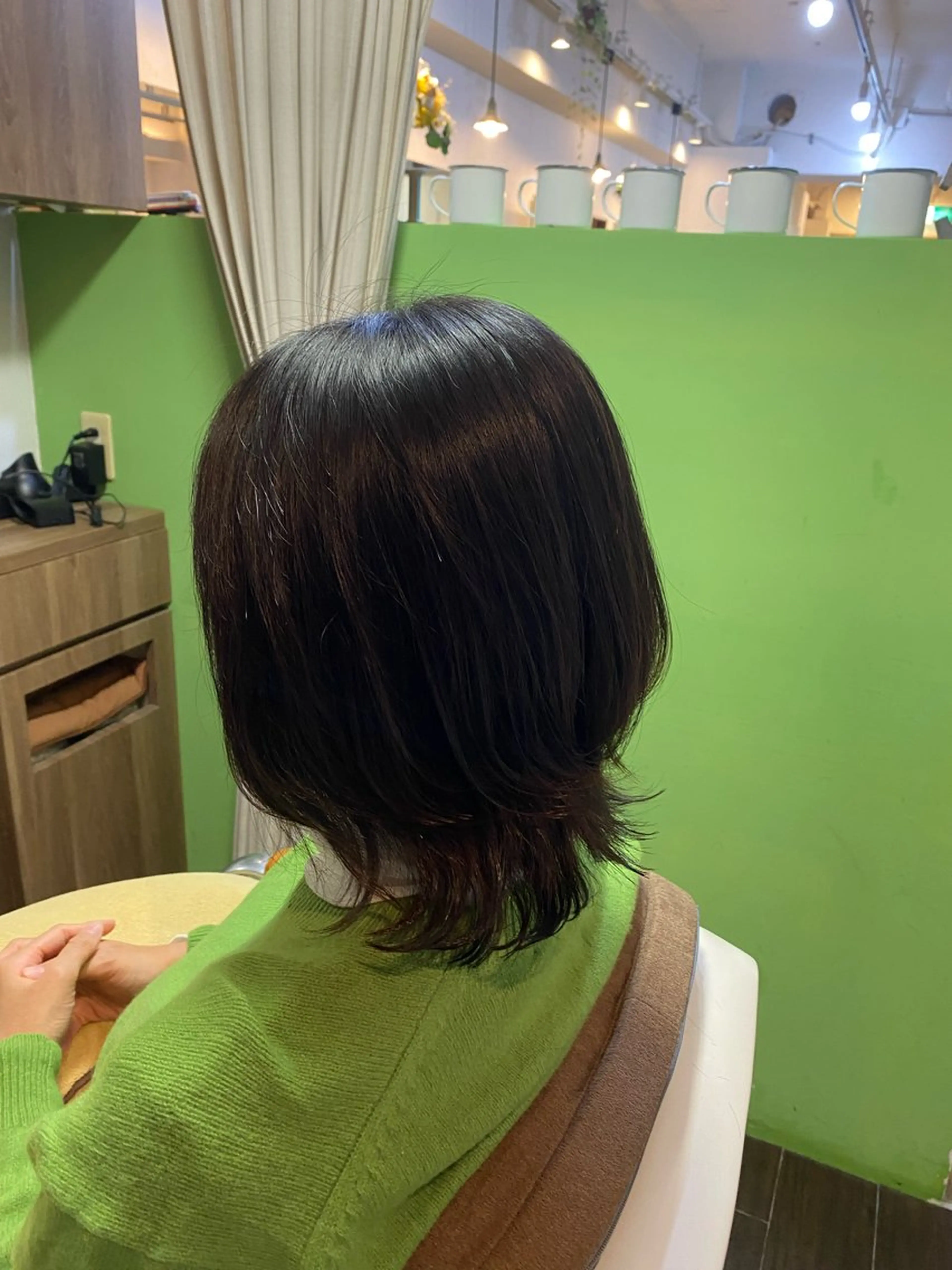 ミディアム ヘアアレンジ ボブレイヤー ボブ レイヤーカット 大塚メンズカット エシカル🌱松原大将のヘアスタイル