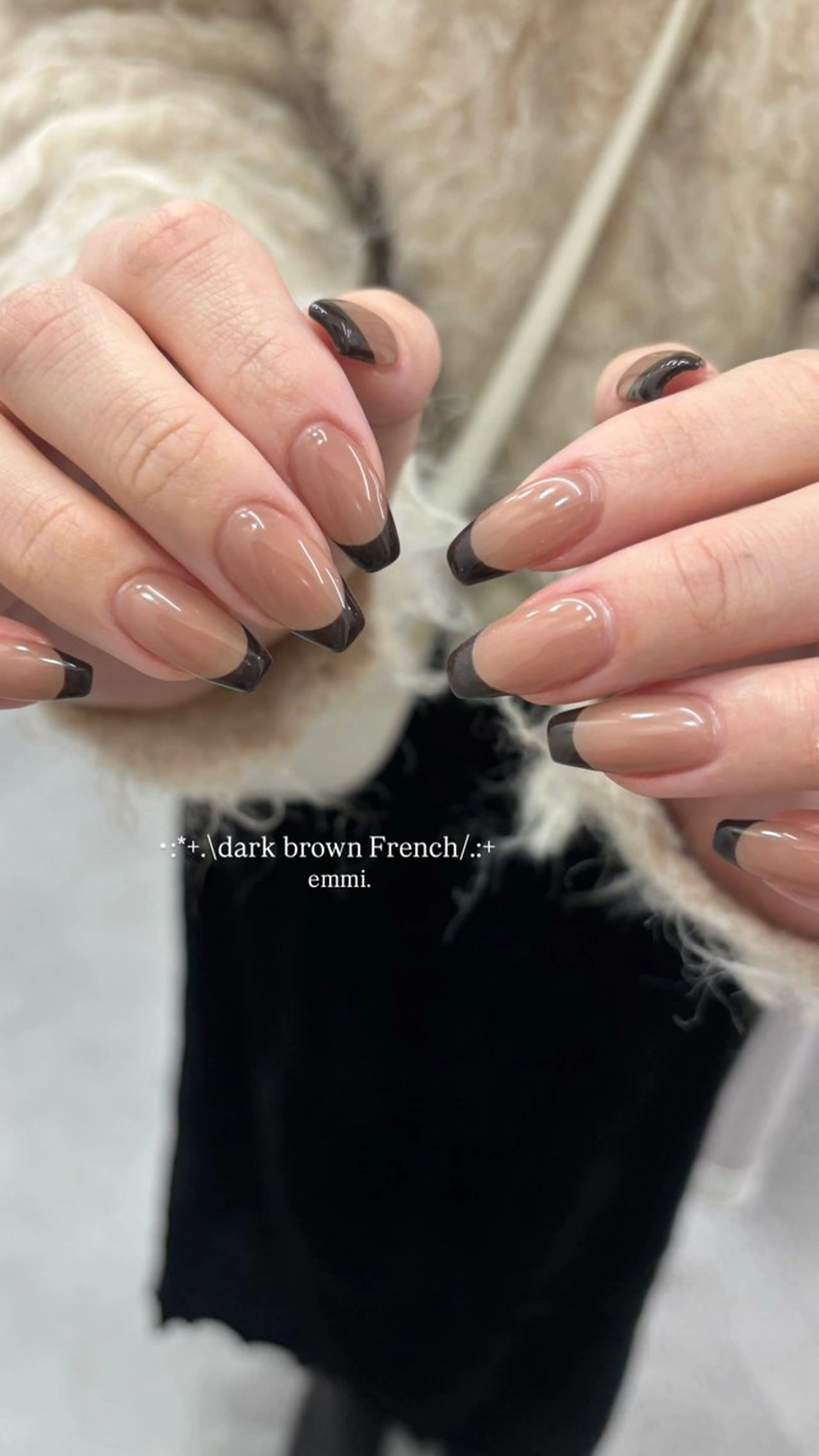 ネイル チークネイル フラッシュネイル フレンチネイル ガーリー 氷ネイル・うるうるネイル GO TODAY SHAiRE SALON 表参道colore店所属・emmi nailのネイルデザイン