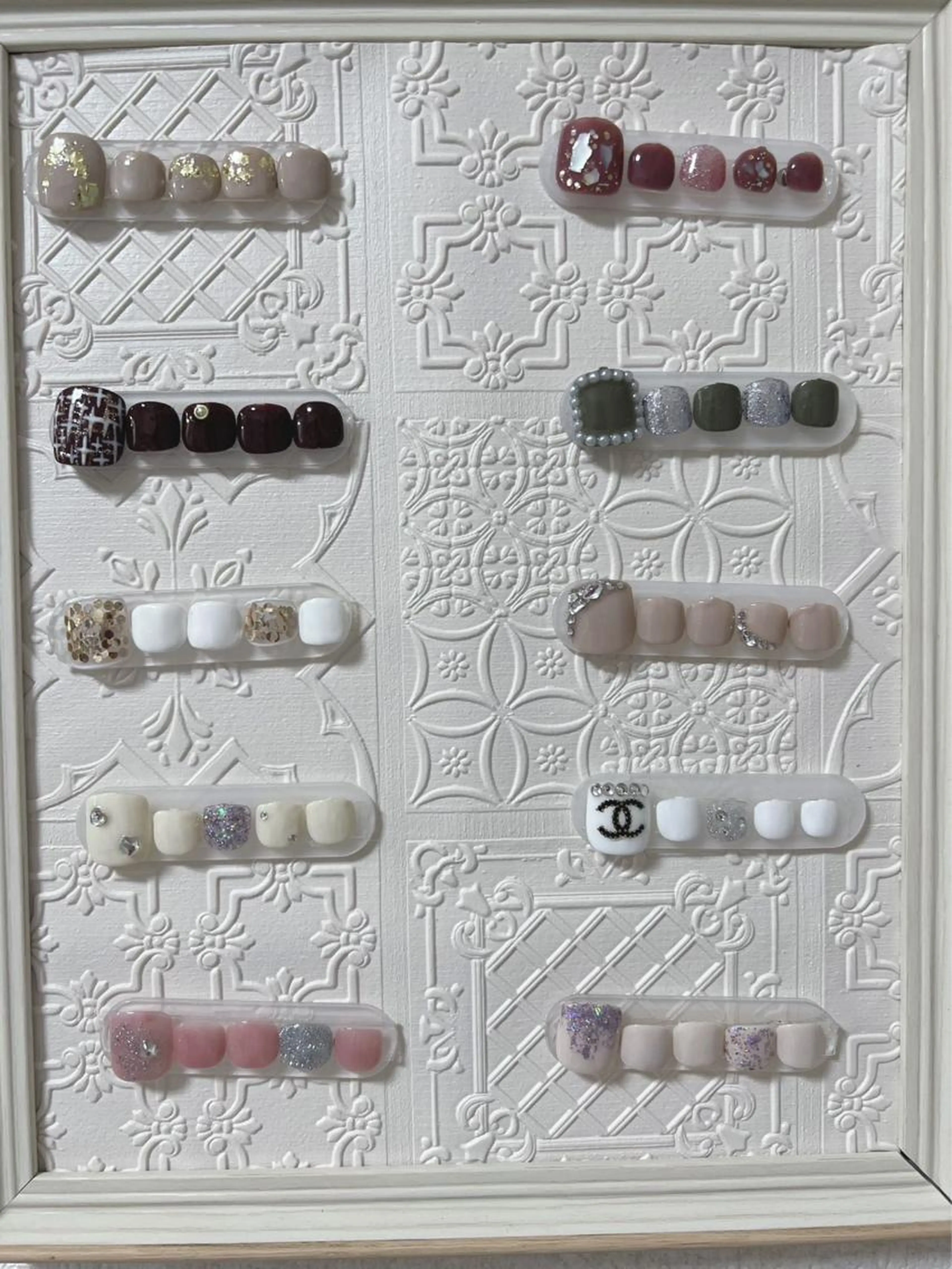 🎀「フット」定額デザイン10種類、色自由選びます。の写真