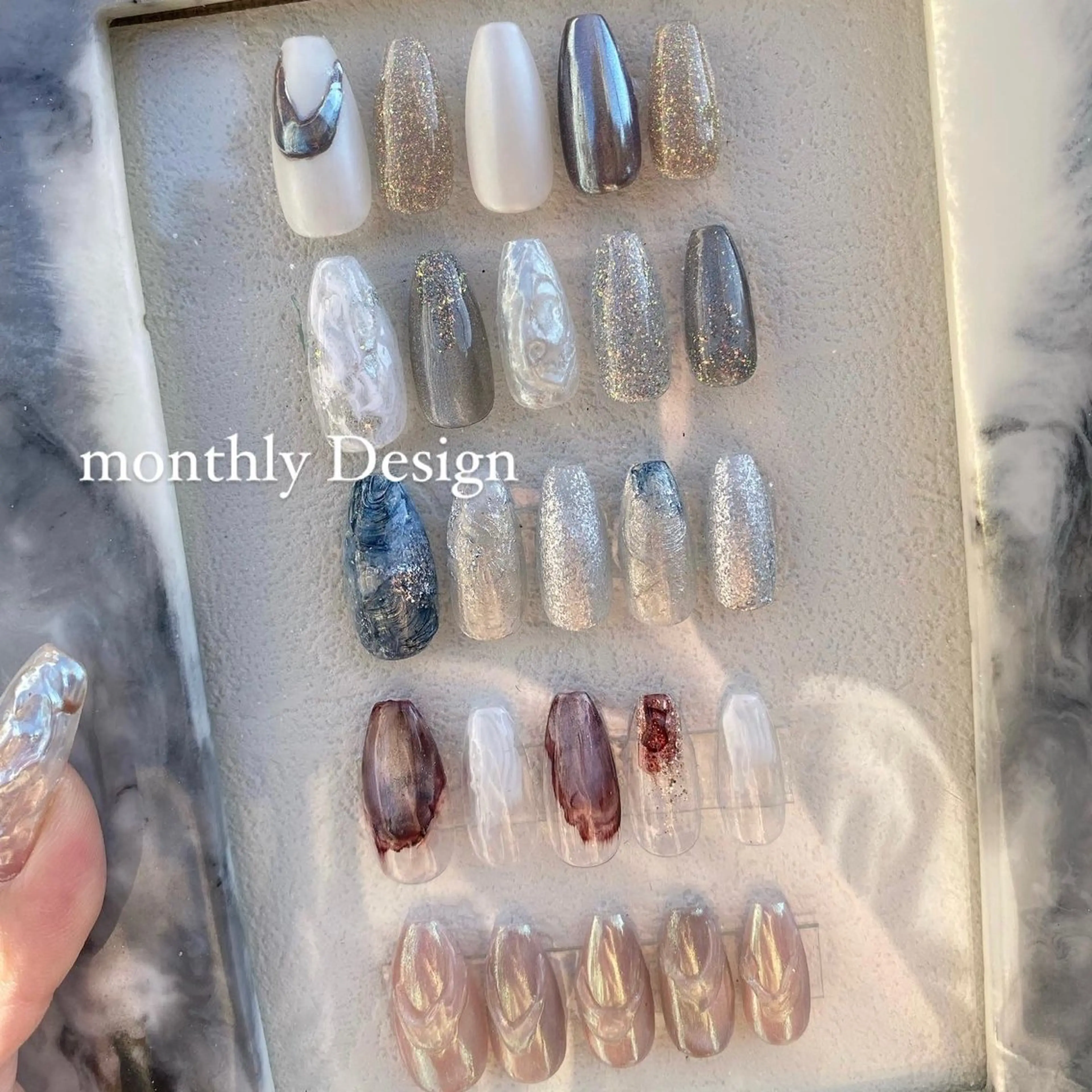 ご新規様【マンスリーデザイン】オフ込み¥6400の写真