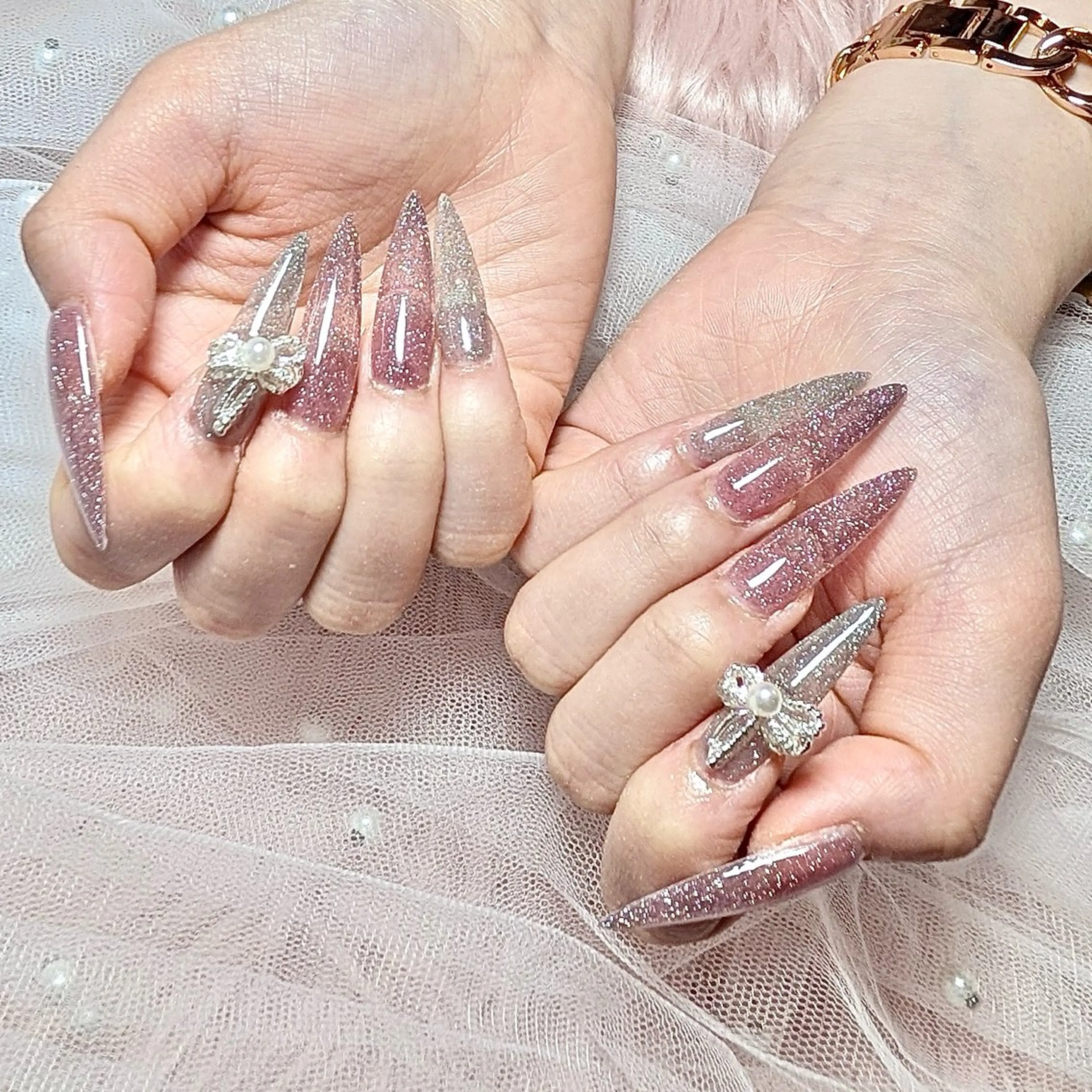 ネイル Alissa Nail所属・長さだし/新栄町駅 Alissaのネイルデザイン