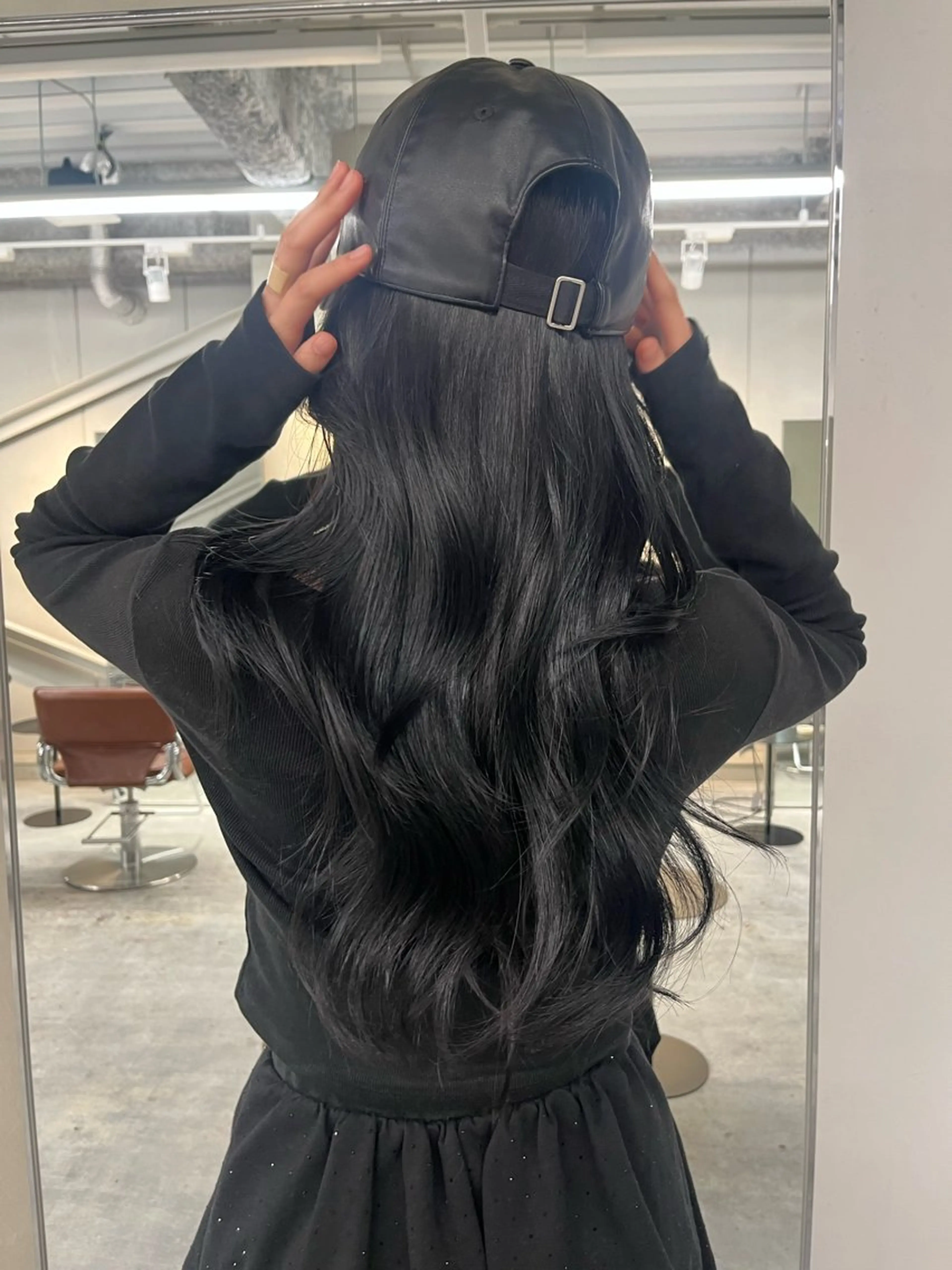 ロング 韓国風ヘア Fev AYAHAのヘアスタイル