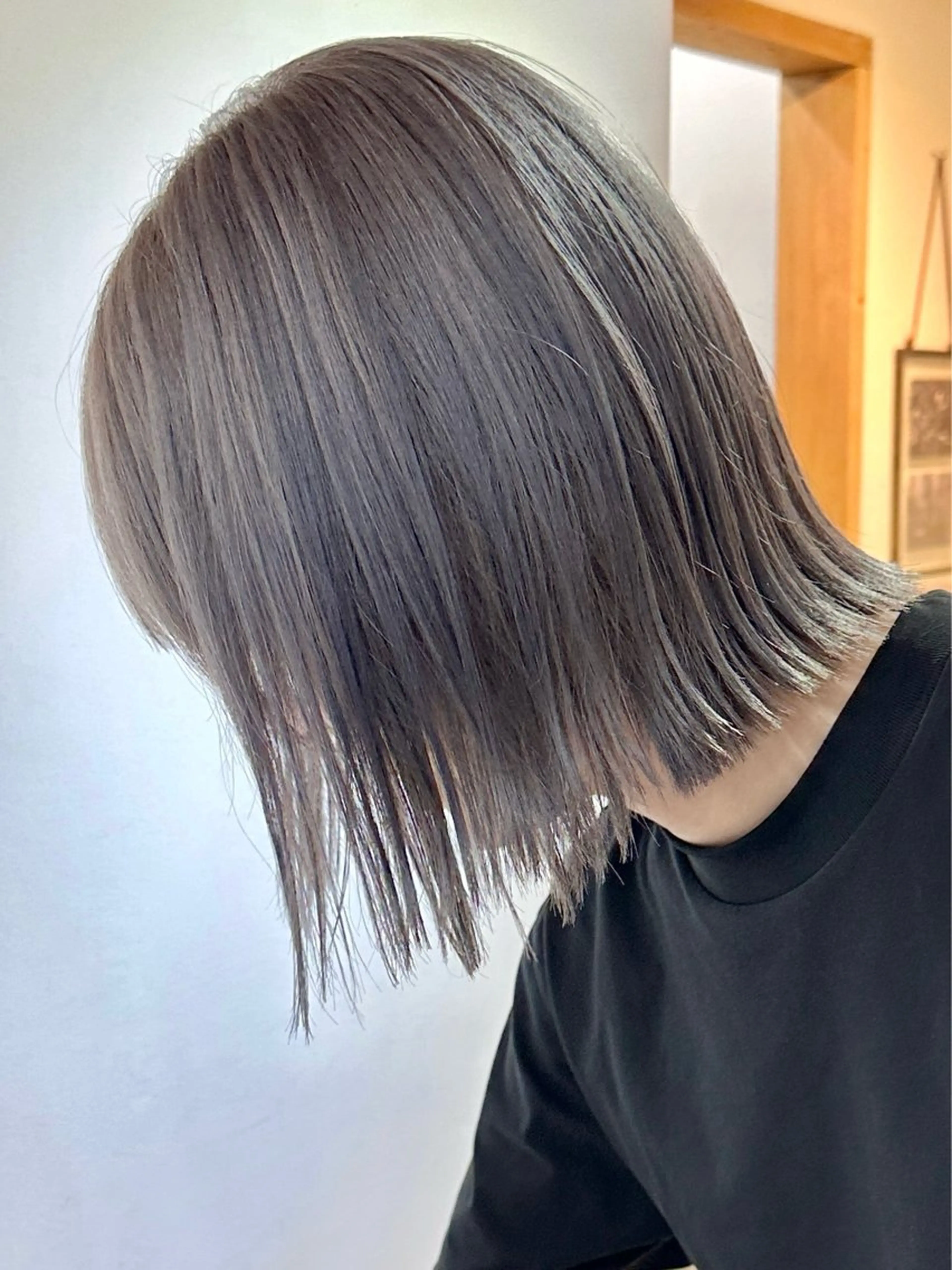 ミディアム カラー カット ヘアカラー トリートメント ブリーチダブルカラー 【koide】のヘアスタイル