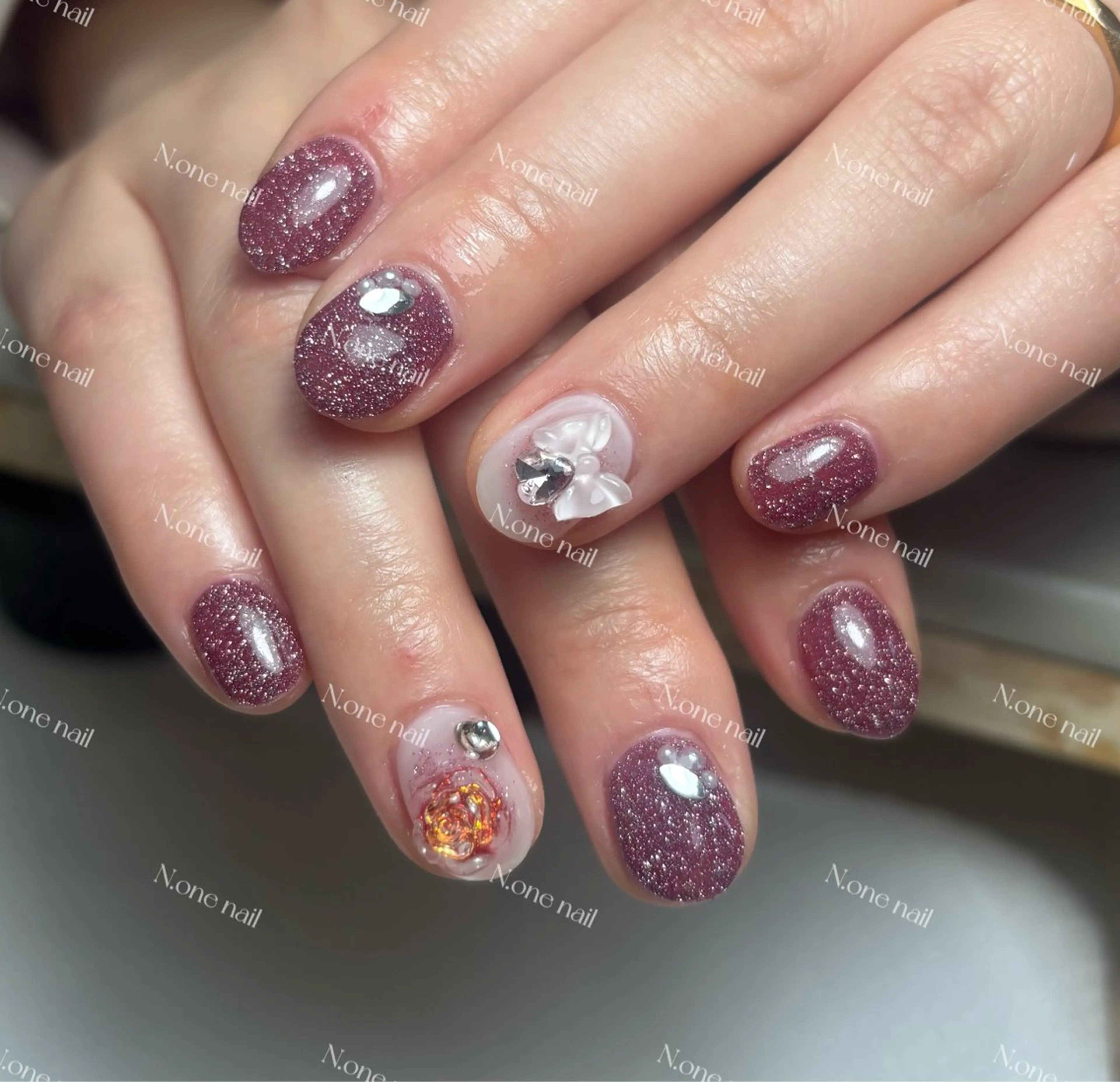 ネイル N.one 🎀ユイ🎀のネイルデザイン