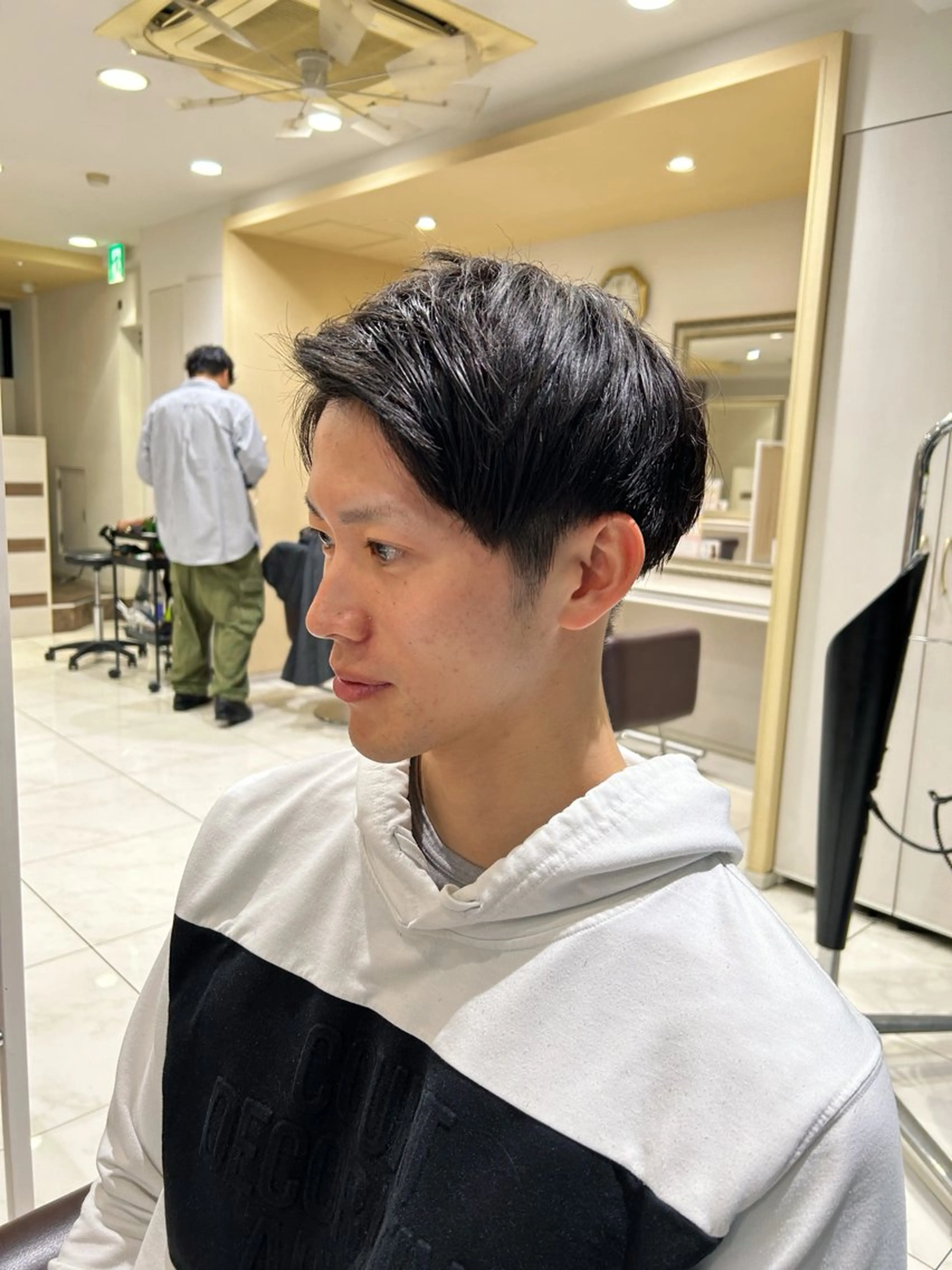 メンズ 🫧透明感イルミナ カラー🫧三浦菜々子のヘアスタイル